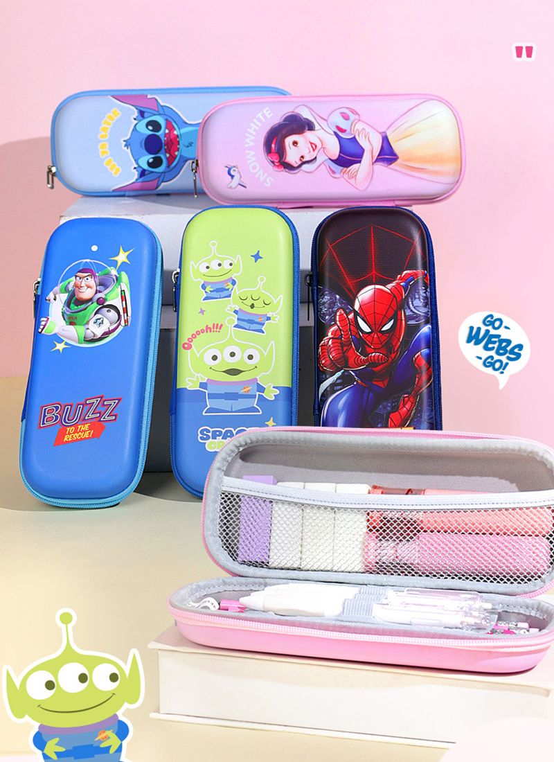 迪士尼23.5*10*5.5CM大容量多層筆袋 A83075