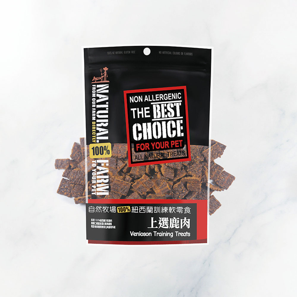 寵物肉片軟零食．上選鹿肉