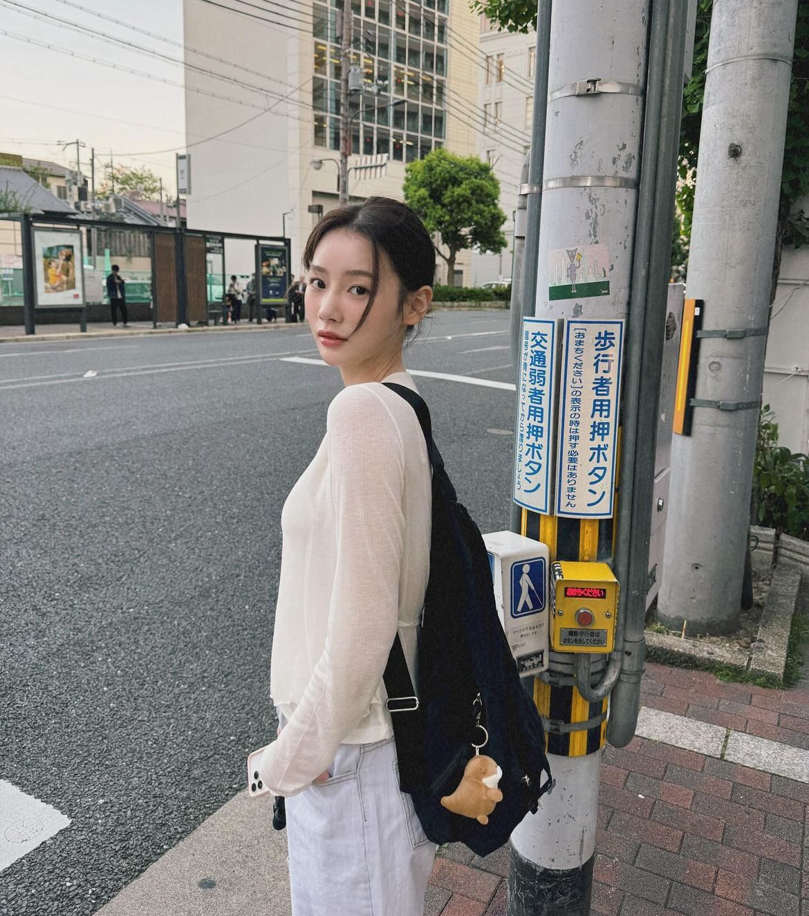 fennec - DRAWSTRING BACKPACK - BLACK