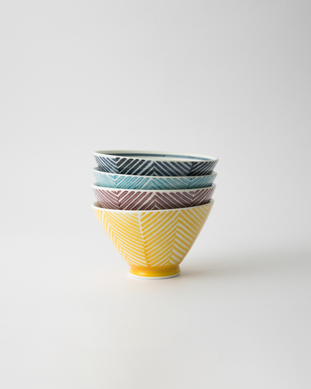 波佐見燒 ORIME 飯碗 S  (4件)｜aiyu