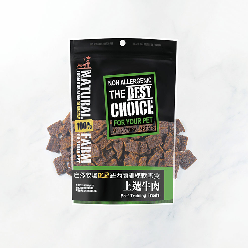 寵物肉片軟零食．上選牛肉