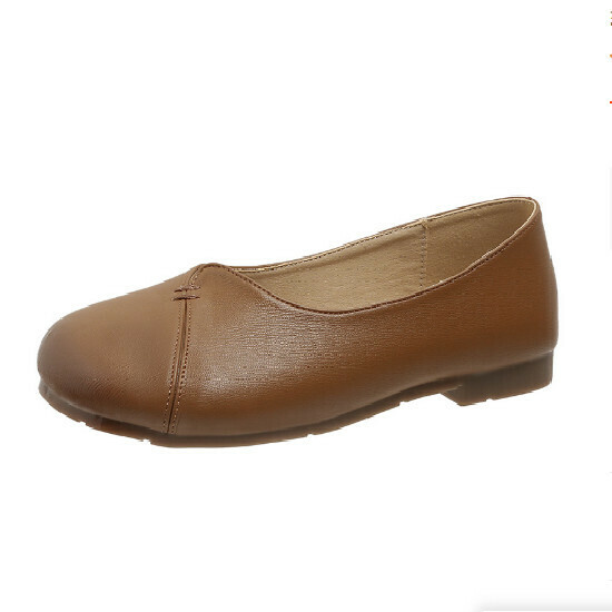 Hot selling low-heeled shoes [brown] [size 35-40] (please contact customer service to confirm the delivery size after placing the order)
