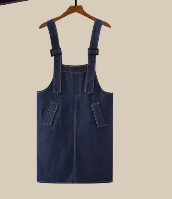 Strandstrap dress#Single piece (blue) (M-4XL) (Contact customer service to confirm size after placing an order) 