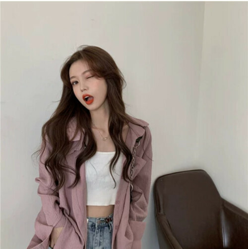 Thin Shirt Jacket Women's Summer Sunscreen Shirt Lining (Lotus Pink) [Size: M-XL] [Contact customer service to confirm the shipping size after placing the order]