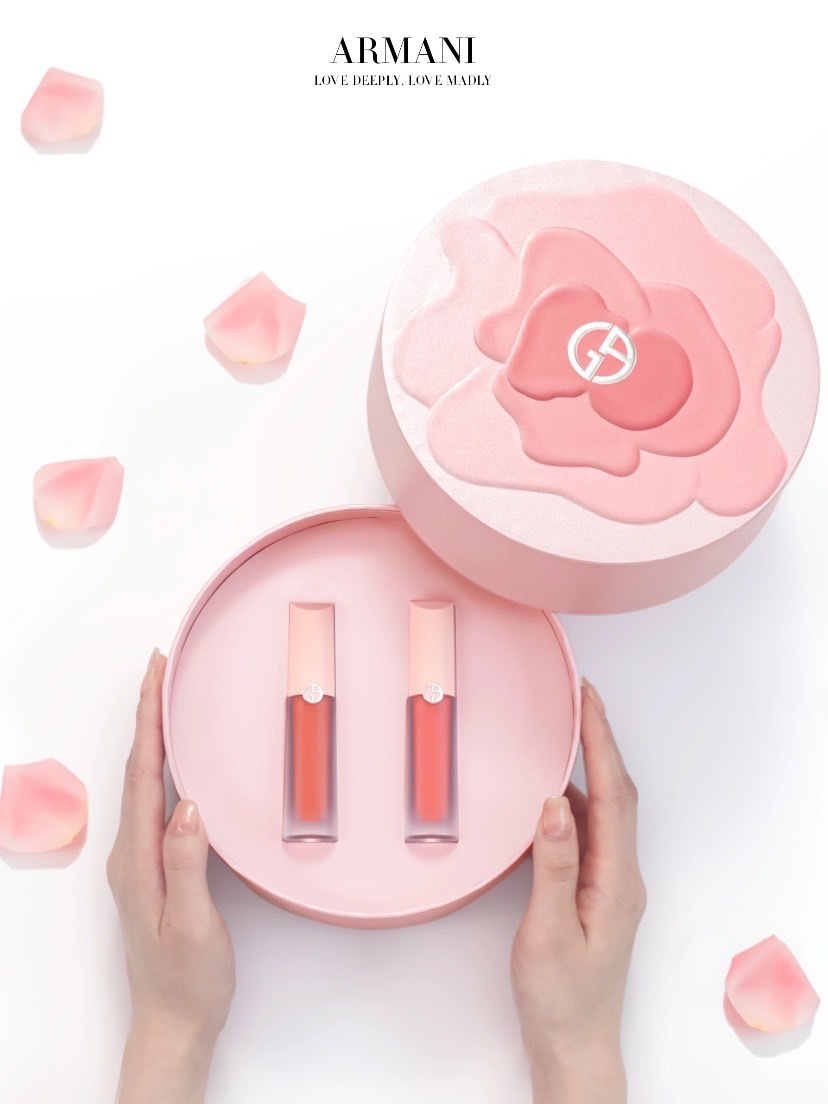 <隨時收單⚠️> Armani 520 限定 口紅 唇膏 櫻花禮盒組💗