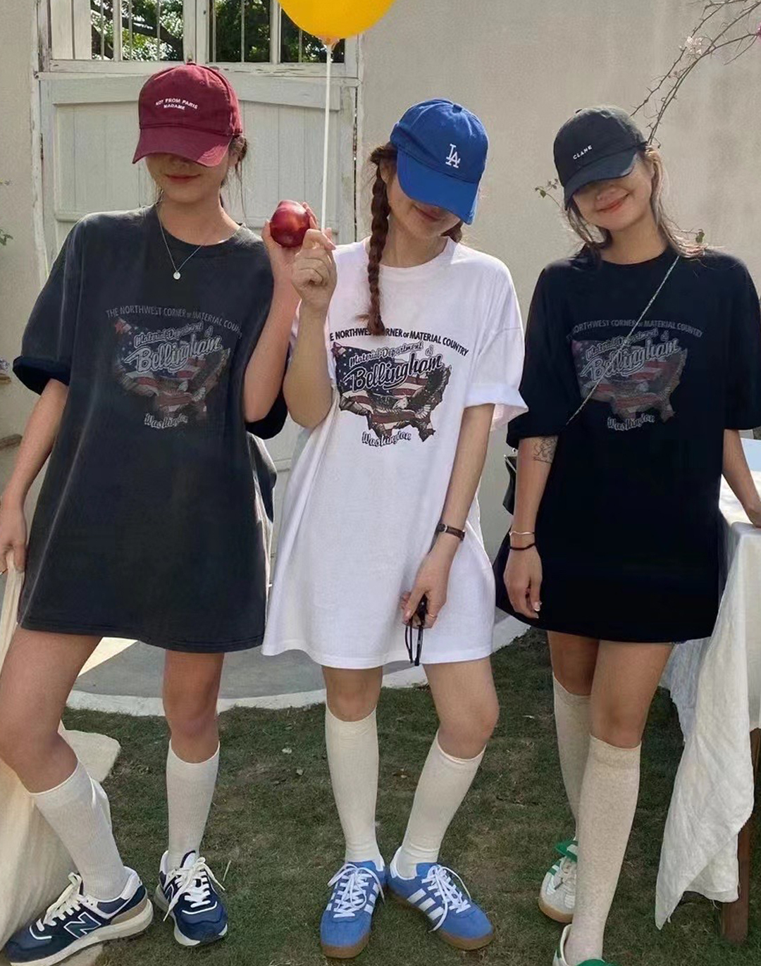 US老鷹大版男友T*4色