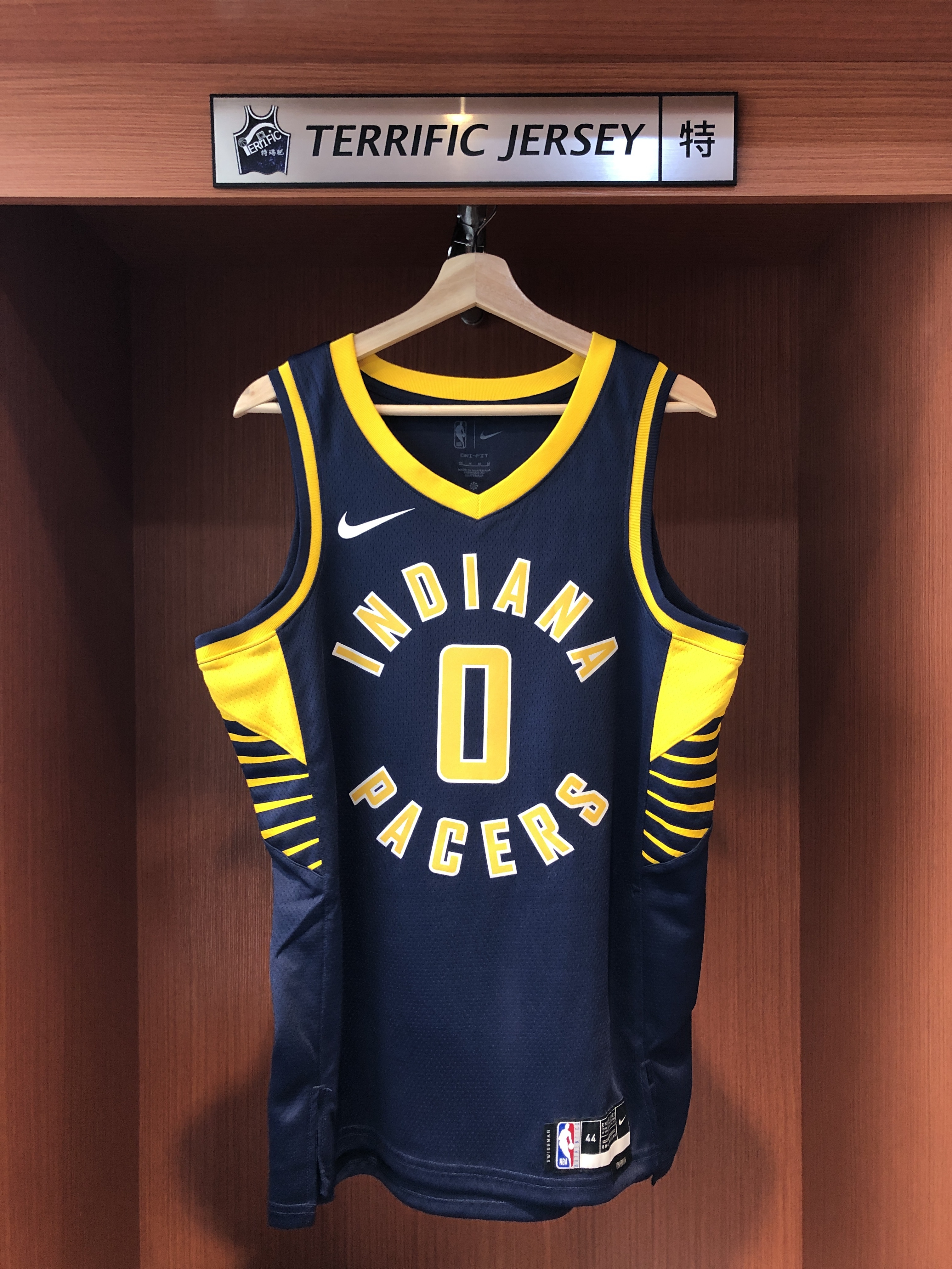 NBA球衣 Tyrese Haliburton 印第安那溜馬深藍 Icon Nike Swingman 球迷版 熱轉印 全新