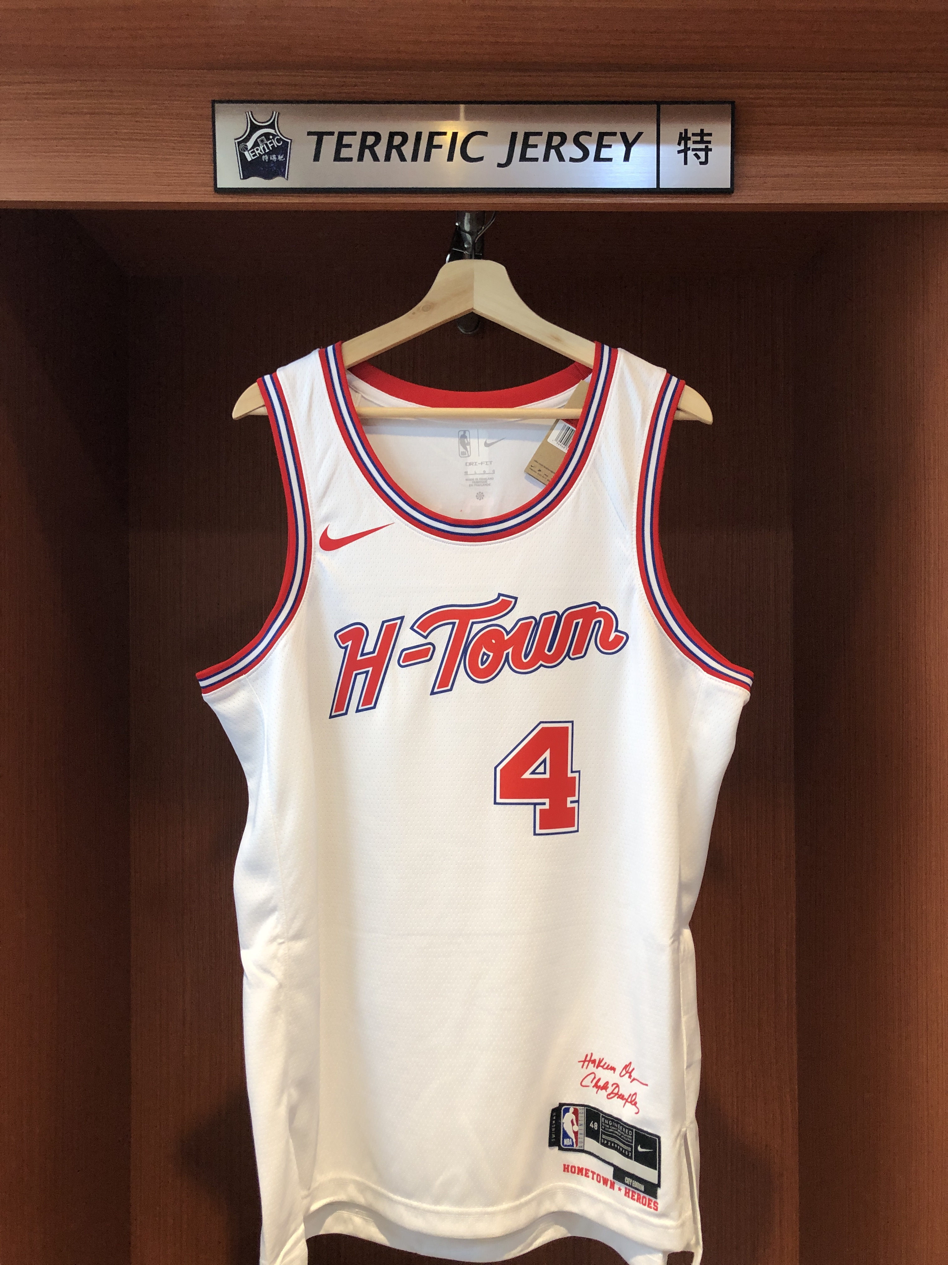 NBA球衣 Jalan Green 休士頓火箭城市 City Nike Swingman 球迷版 熱轉印 全新