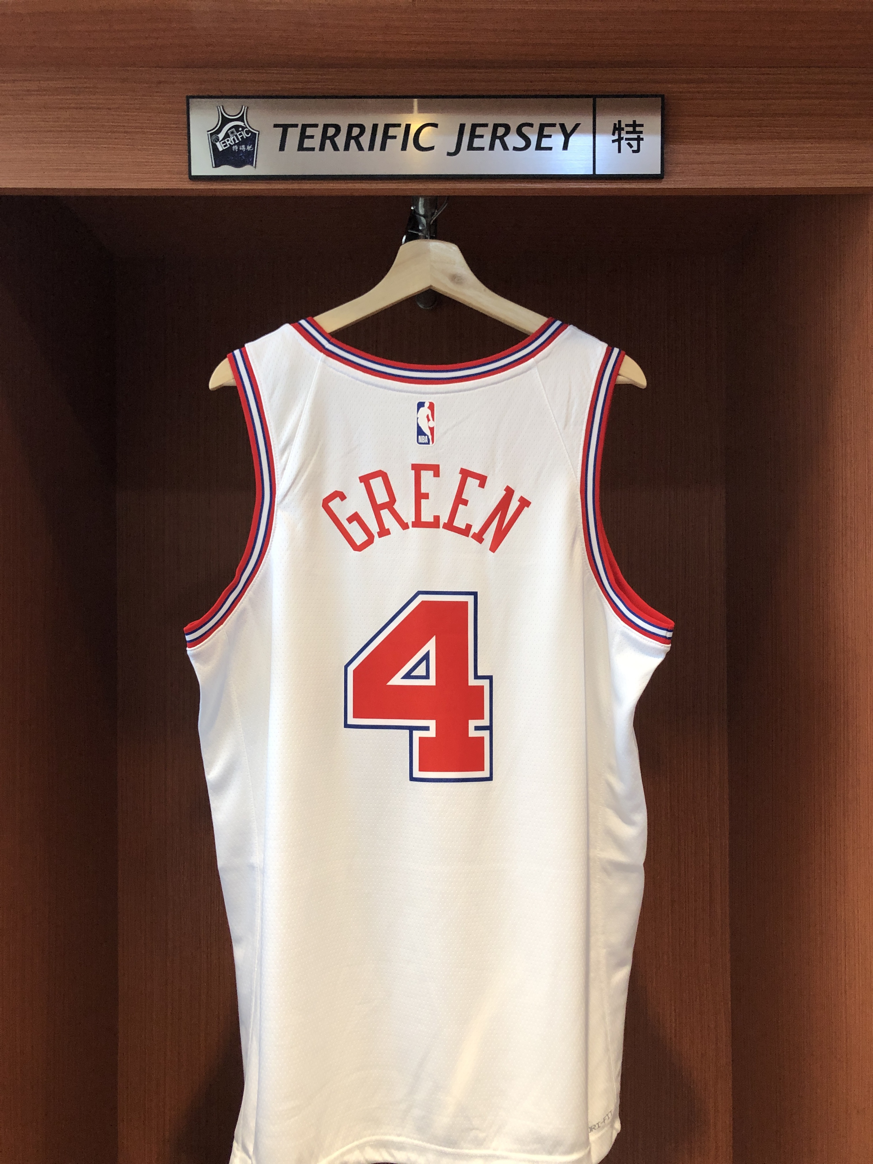 NBA球衣 Jalan Green 休士頓火箭城市 City Nike Swingman 球迷版 熱轉印 全新