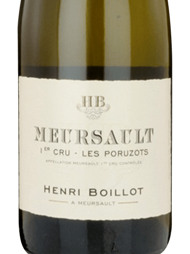 Henri Boillot Meursault 1er Cru Les Poruzots 2022 (V94)