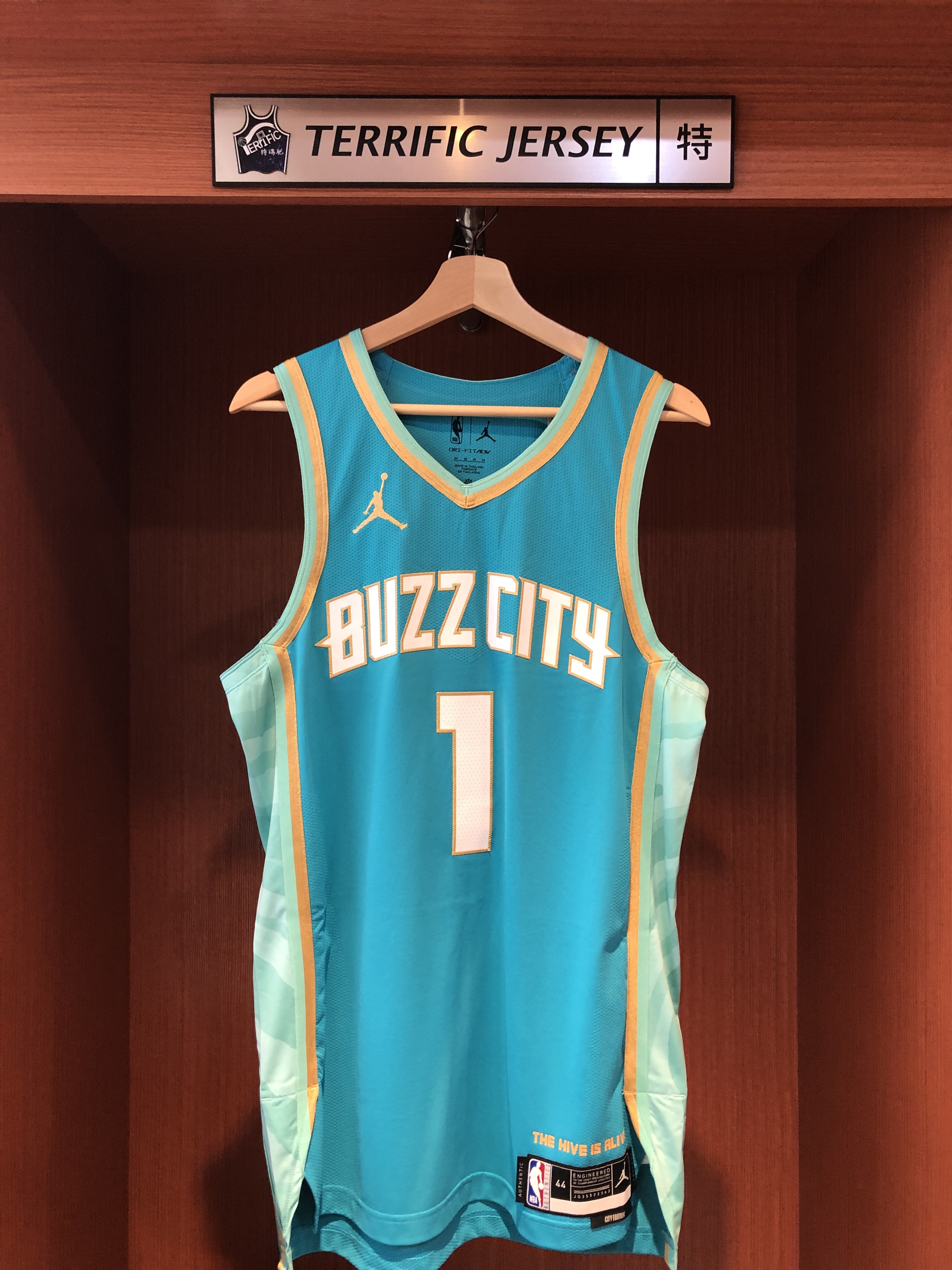 NBA球衣 Lamelo Ball 夏洛特黃蜂城市 City Jordan Authentic 球員版 電繡 全新