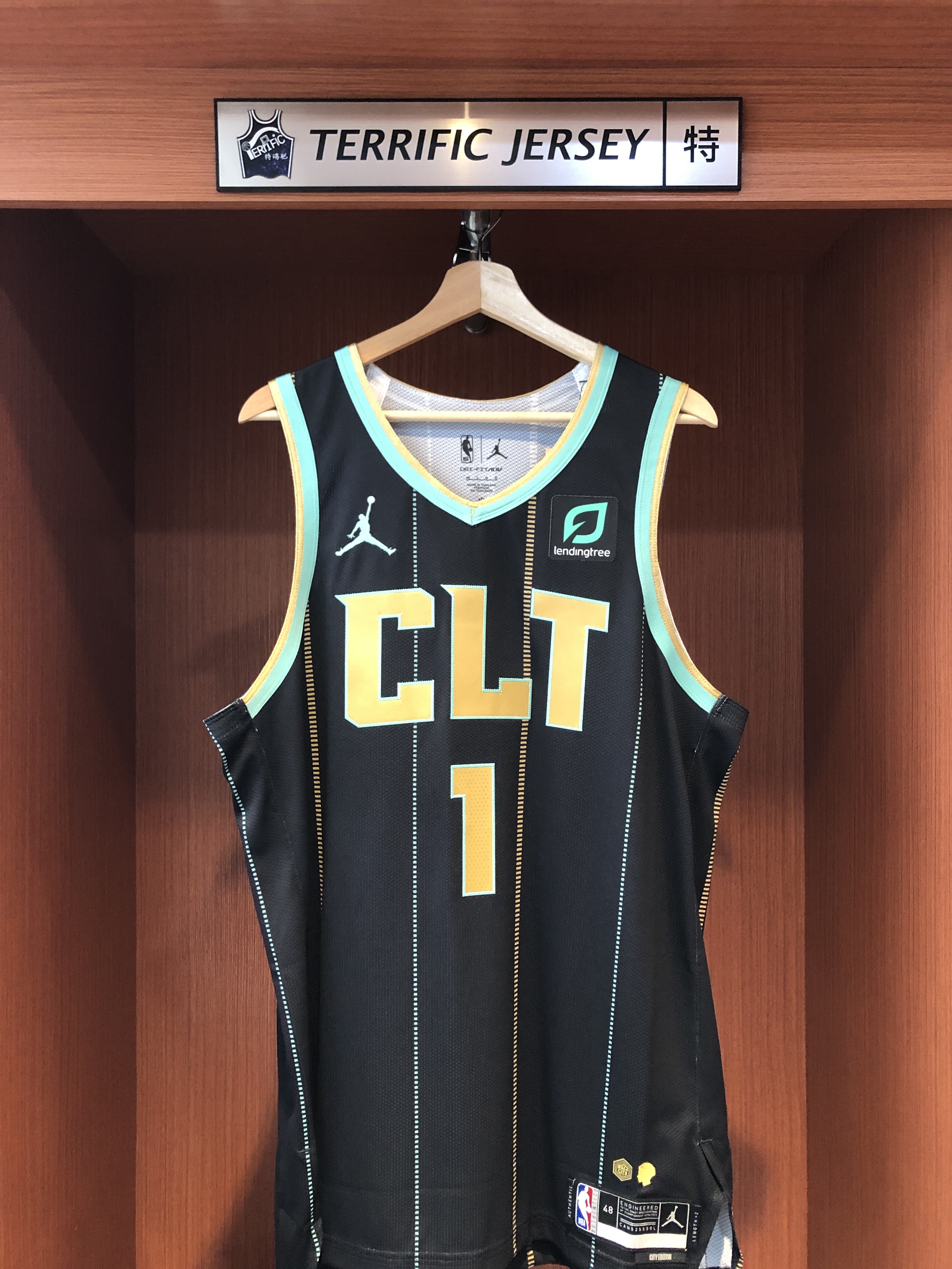NBA球衣 Lamelo Ball 夏洛特黃蜂城市 City Jordan Authentic 球員版 電繡 含贊助商標 全新