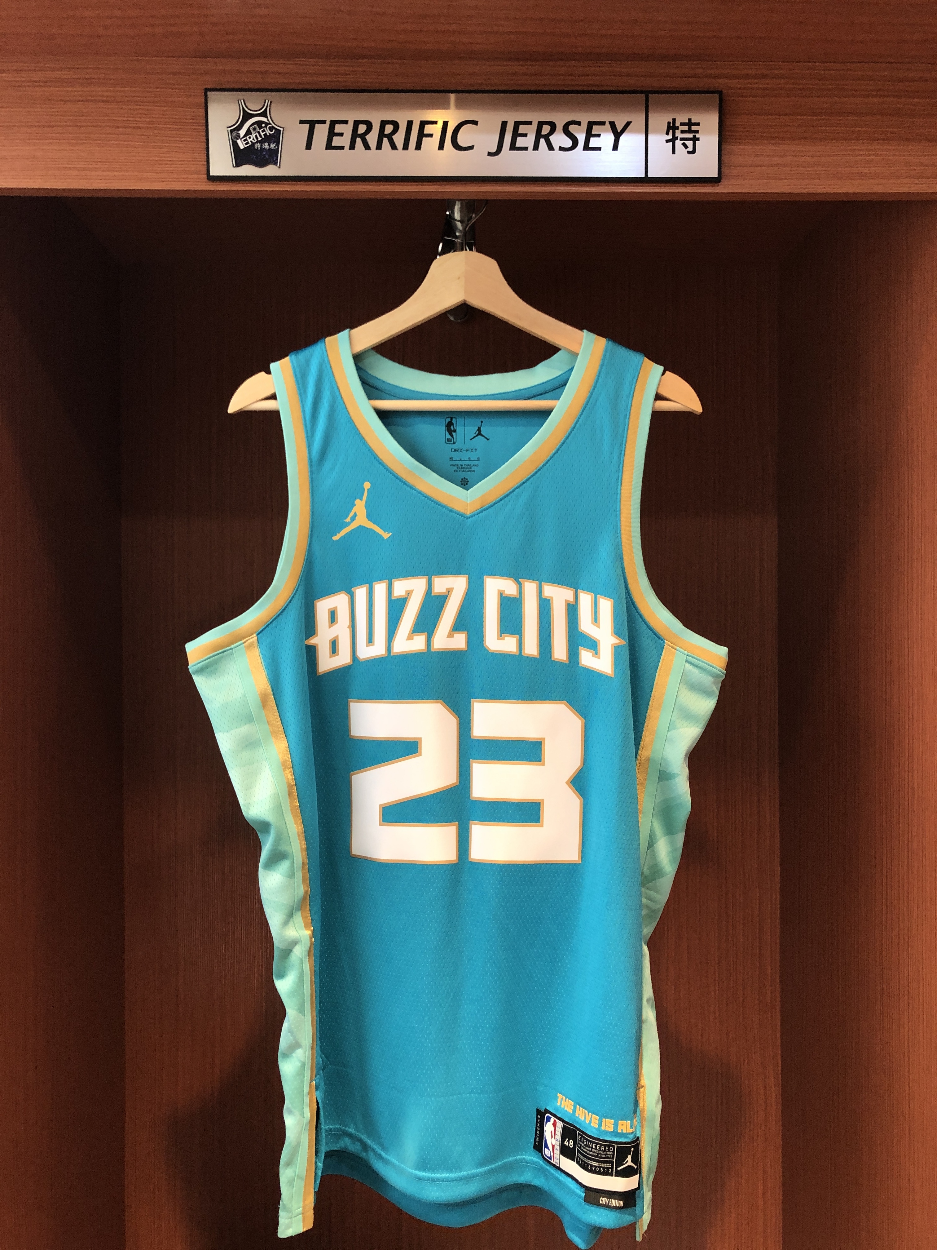 NBA球衣 Michael Jordan 夏洛特黃蜂城市 City Jordan Swingman 球迷版 熱轉印 全新