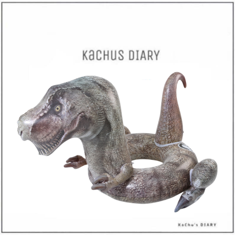 Dinosaur run floating ring