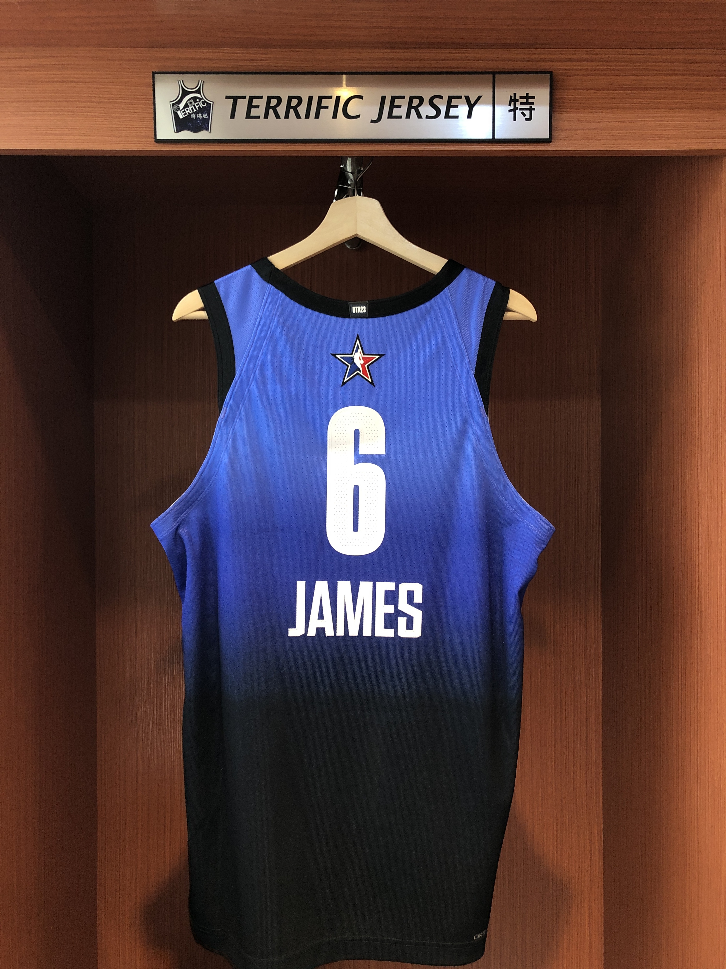 NBA球衣 Lebron James 22-23 明星賽 黑藍 All Star Jordan Authentic 球員版 電繡 全新