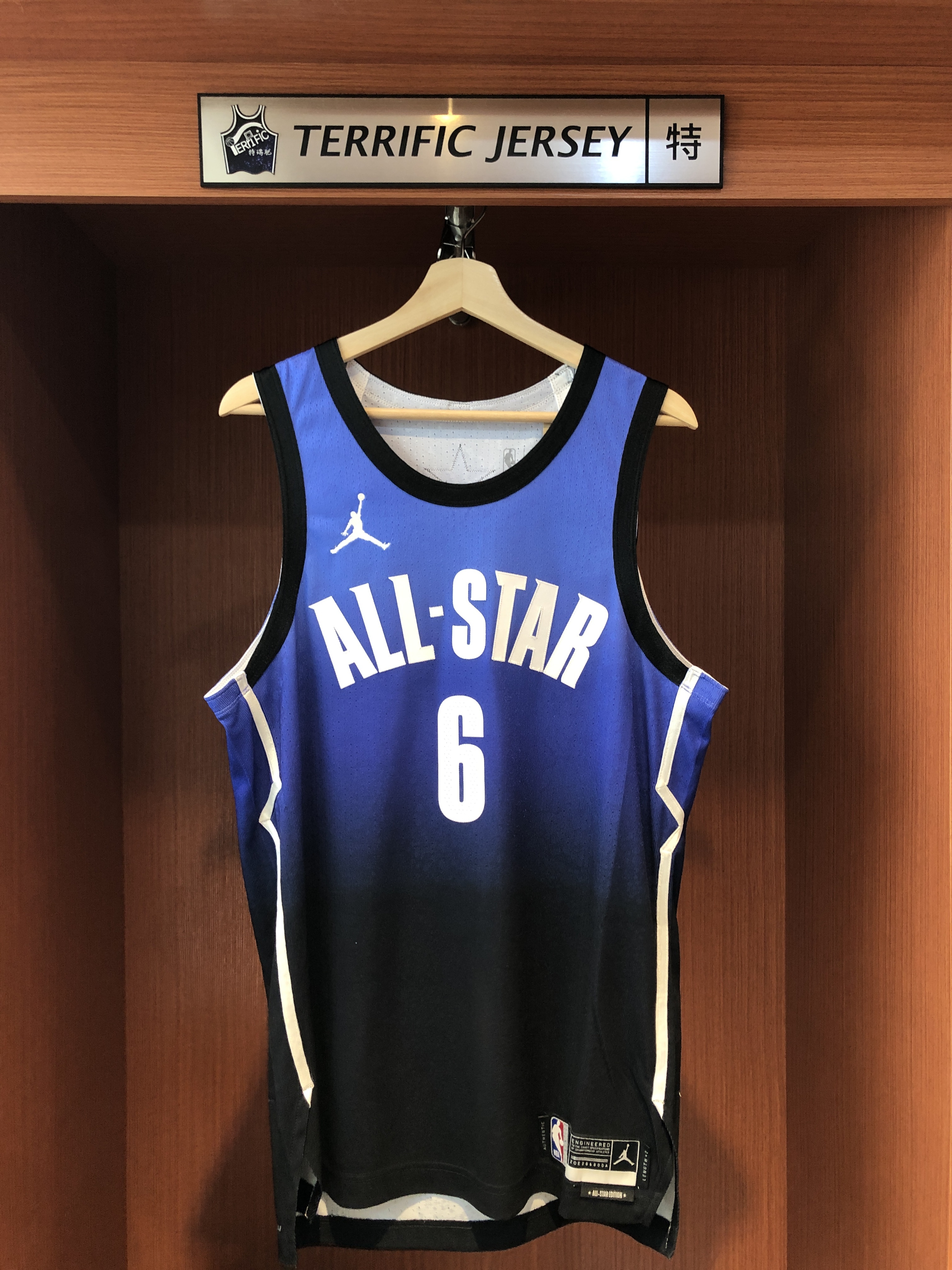 NBA球衣 Lebron James 22-23 明星賽 黑藍 All Star Jordan Authentic 球員版 電繡 全新