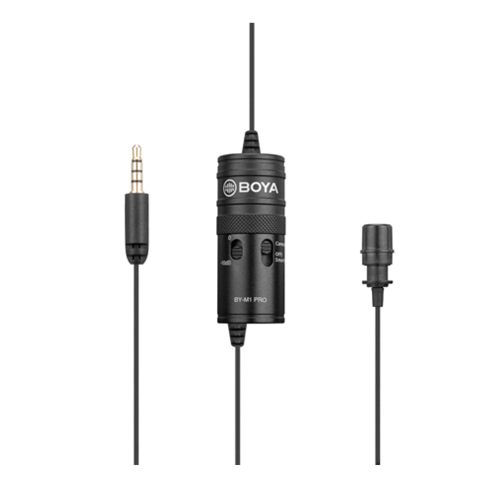 BOYA 博雅 BY-M1 PRO 全向型領夾式電容麥克風 手機/相機通用 (東城代理公司貨)