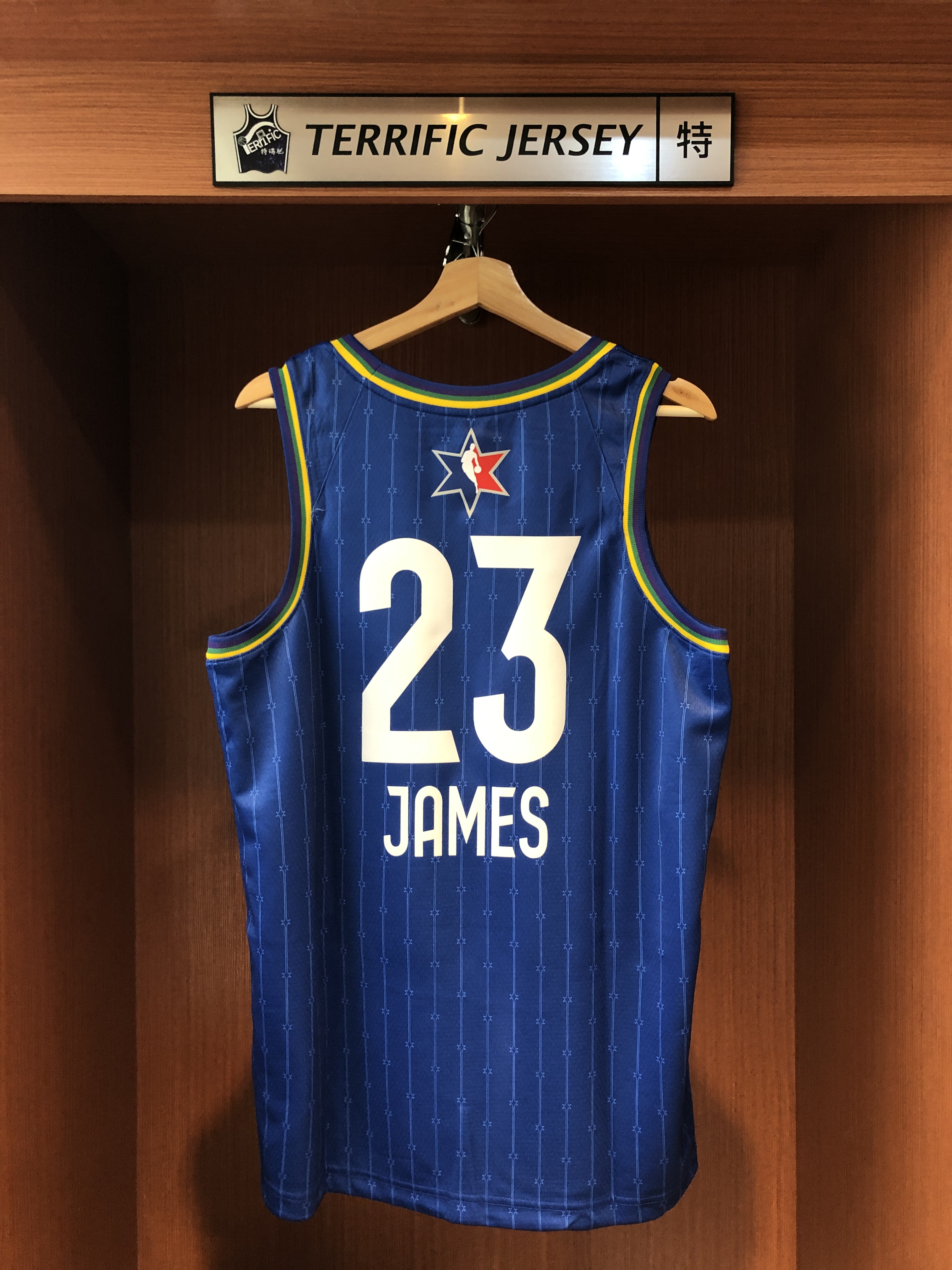 NBA球衣 Lebron James 19-20 明星賽 藍 All Star Jordan Swingman 球迷版 熱轉印 全新