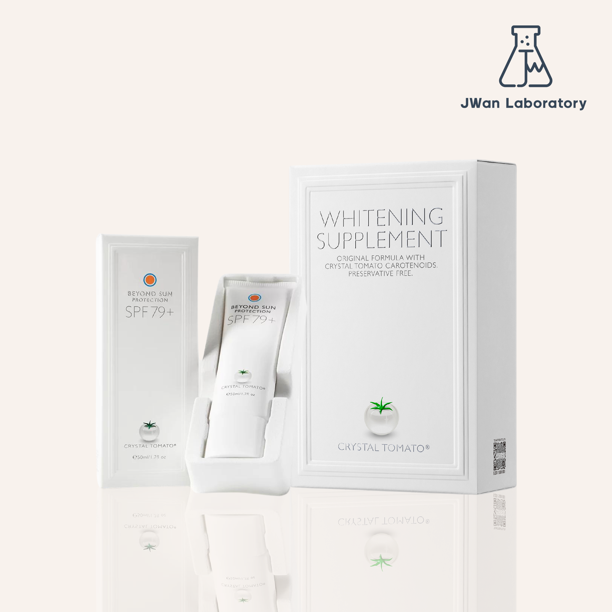 水晶蕃茄® 美白丸 x 防曬霜 Combo Set