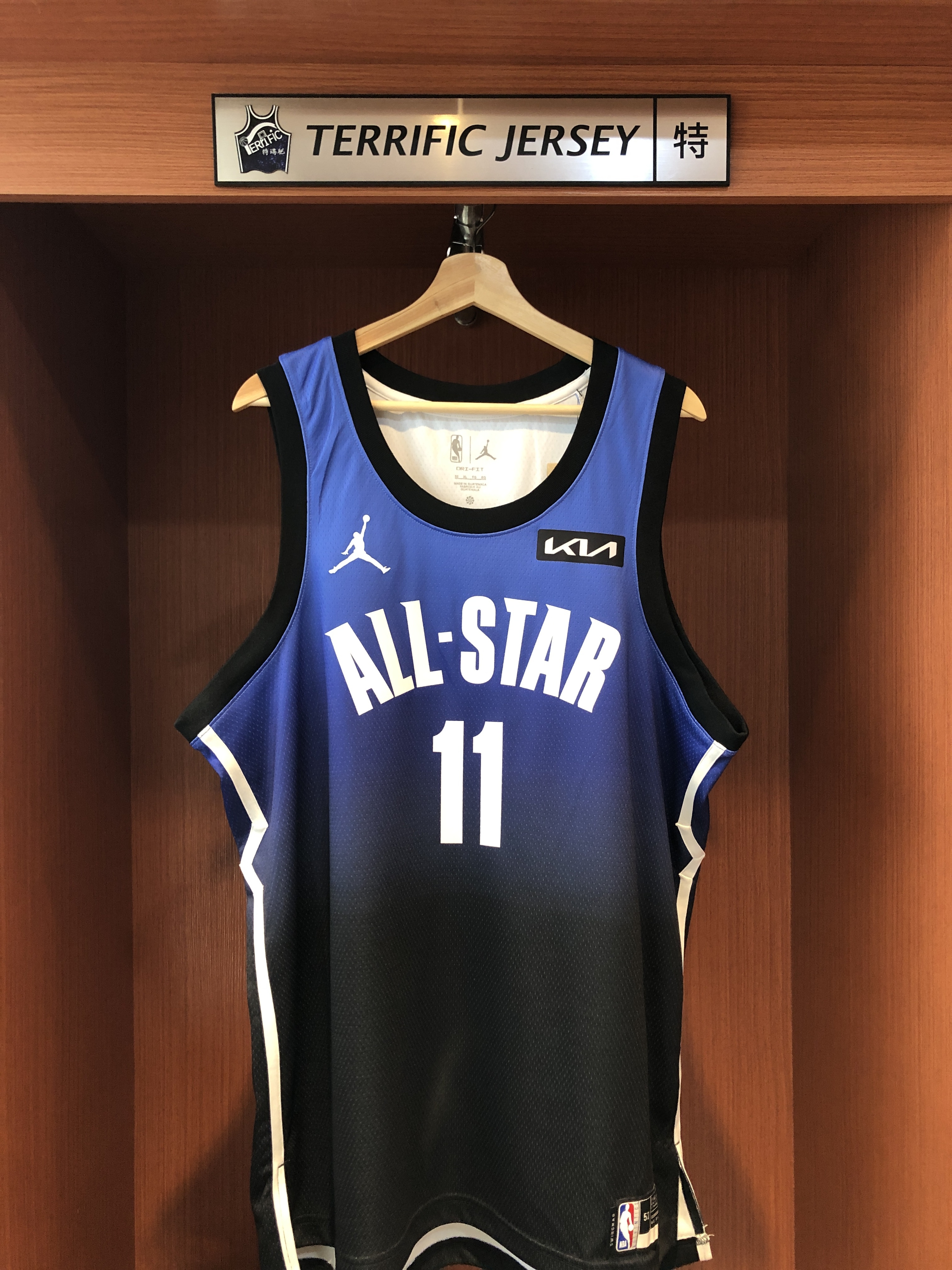 NBA球衣 Demar DeRozan 22-23明星賽藍黑 All Star Jordan Brand Swingman 球迷版 熱轉印 全新