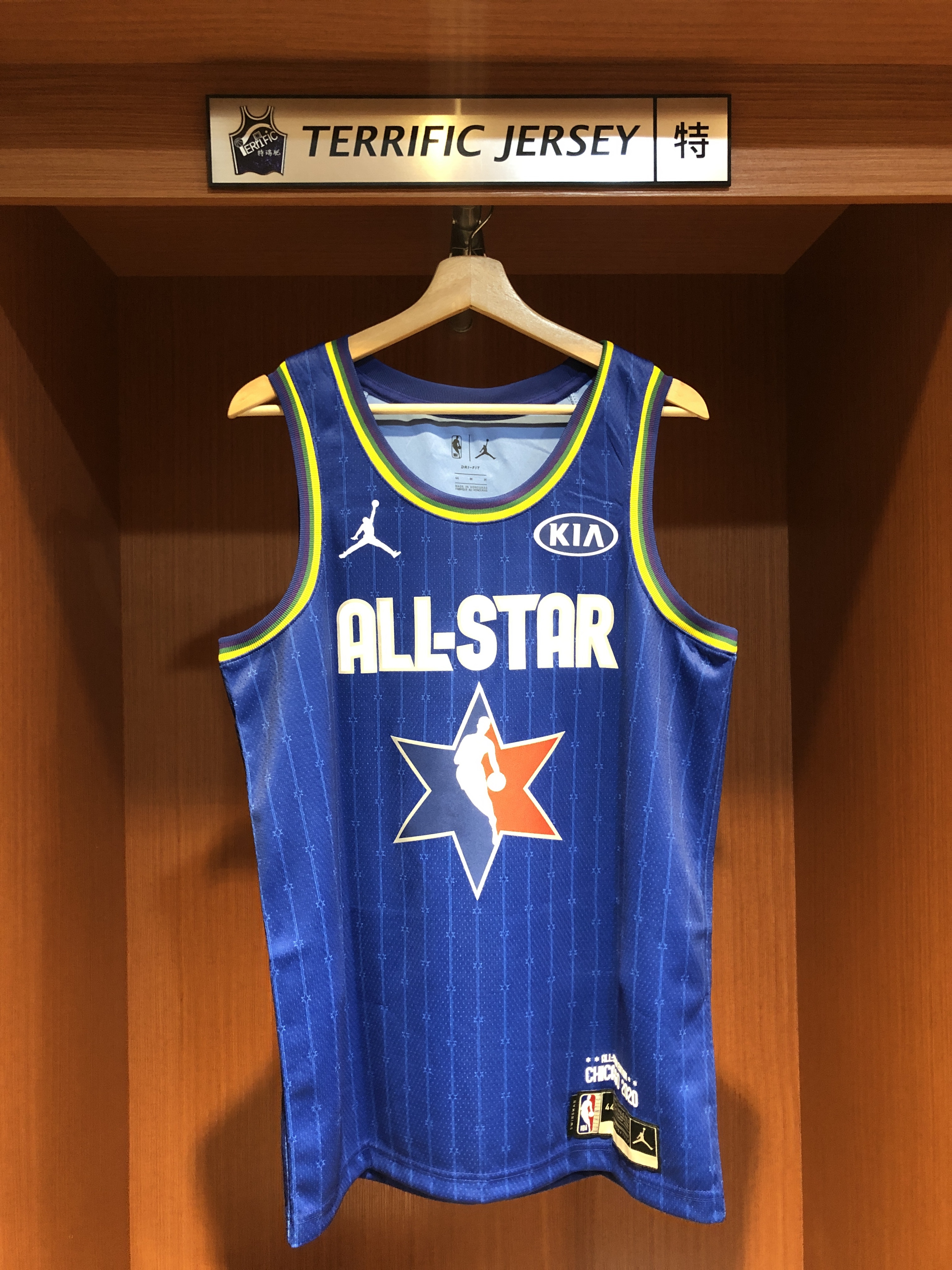 NBA球衣 Luka Doncic 19-20 明星賽 藍 All Star Jordan Swingman 球迷版 熱轉印 含贊助商標 全新