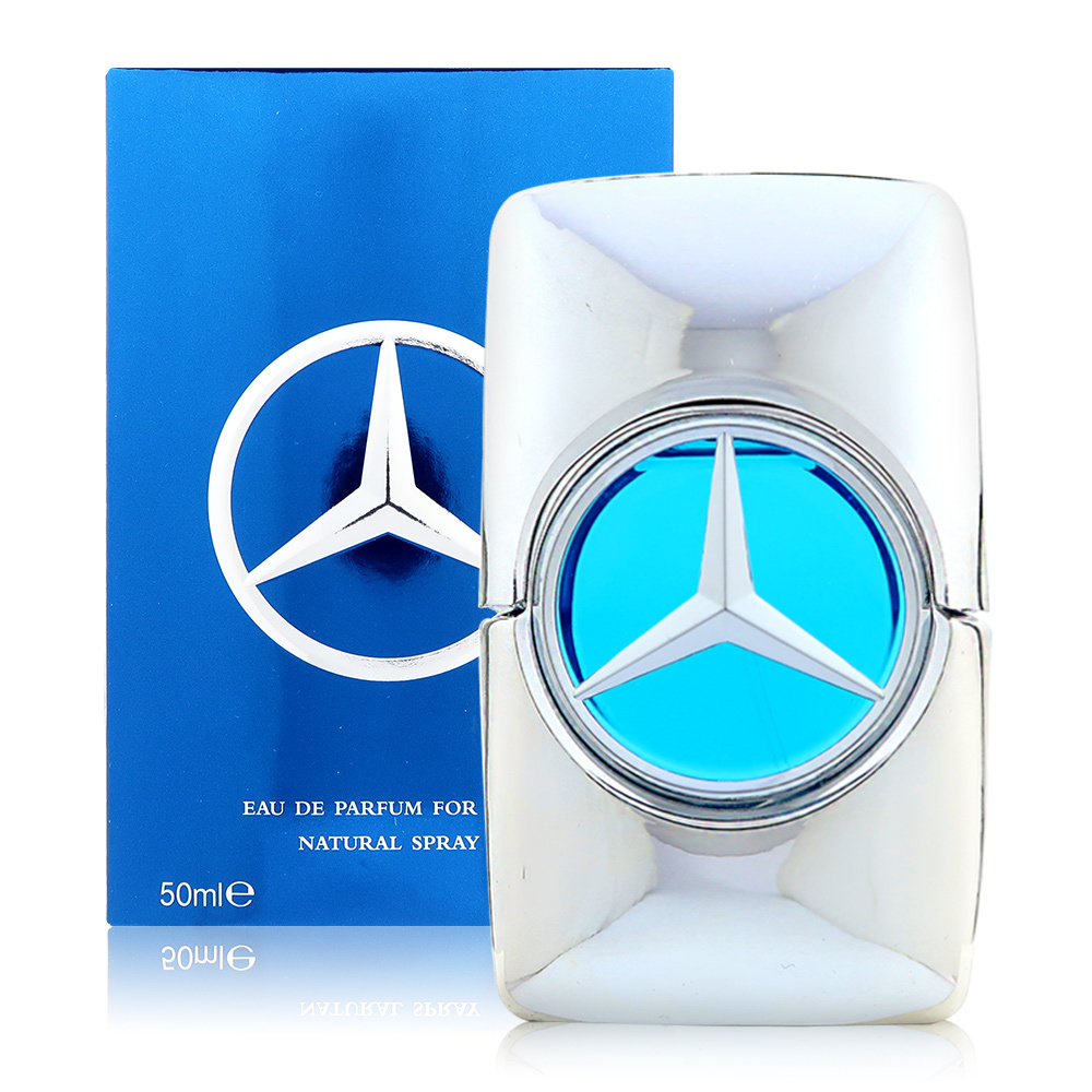 [全新拍照拆膜] Mercedes Benz Man Bright 銀飆之泉淡香精 EDP 50ml 效期至2026.03