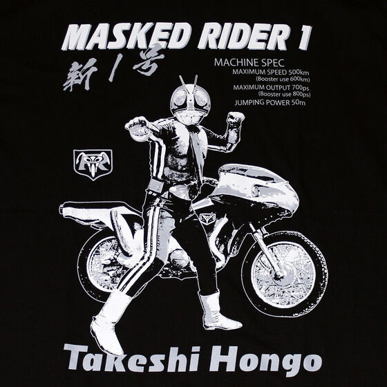 Pbandai 預訂2024/7月 仮面ライダー×ノルソルマニア　Tシャツ　仮面ライダー新1号＆新サイクロン