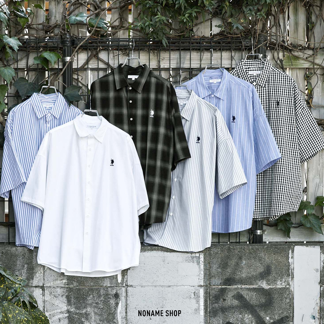 U.S. POLO ASSN 寬版 短袖 襯衫 15色 (男款)