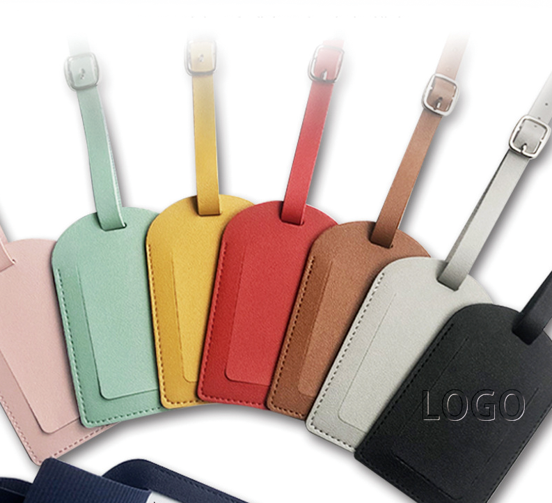 訂制橫豎兩種翻蓋款pu行李牌 升級送壓印LOGO PU1792L