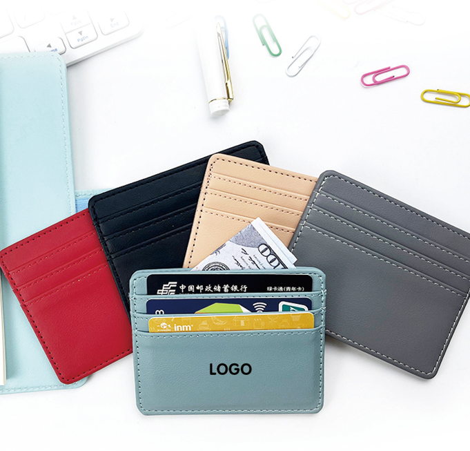 訂製PU皮革工藝卡包 升級送全彩LOGO PU2383L