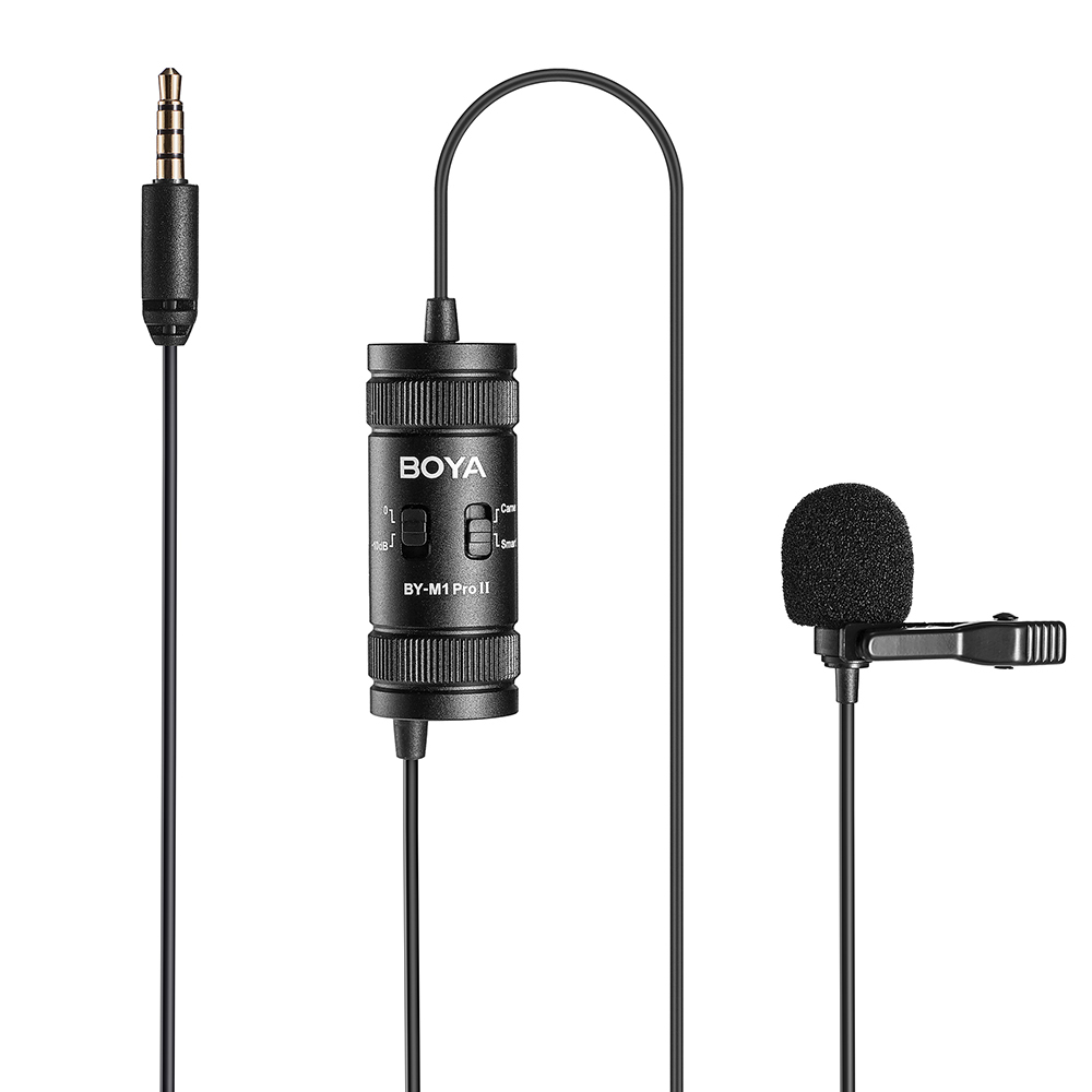 BOYA BY M1 PRO II 全向型領夾式電容麥克風