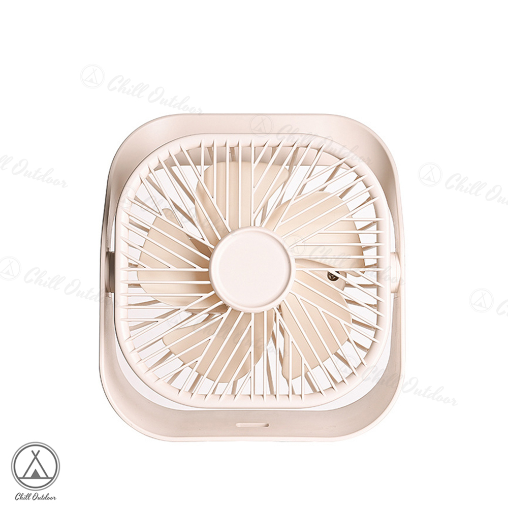方形小電扇－粉色