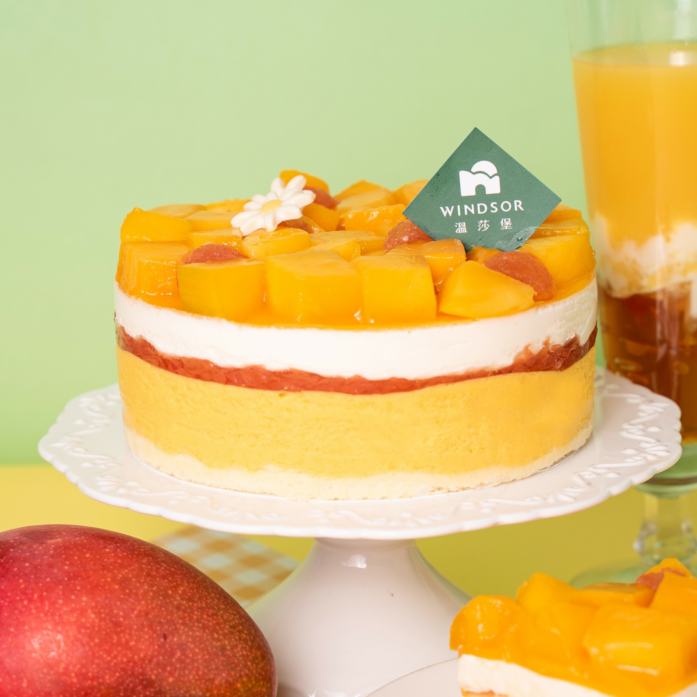 芒果楊枝甘露慕斯 6吋【季節限定/楊枝甘露/芒果蛋糕】