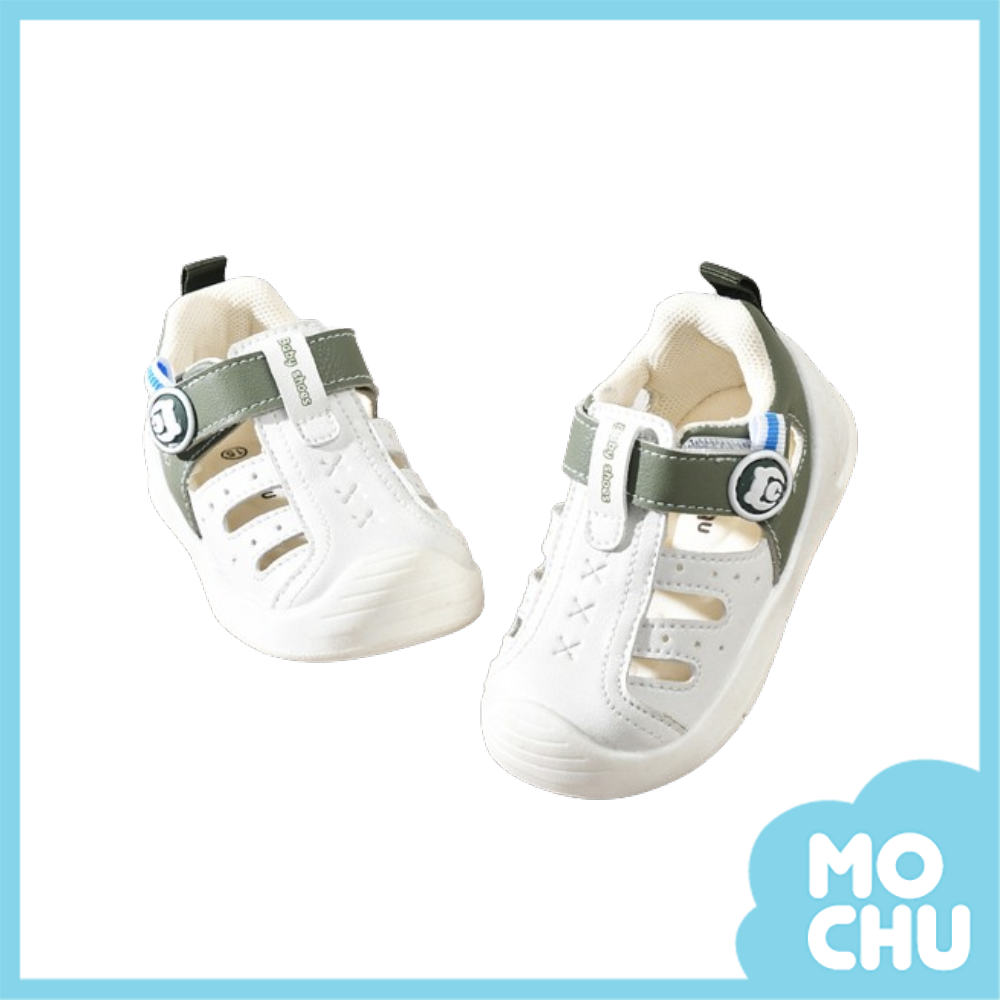 (22碼現貨)小熊標透氣軟底學步鞋