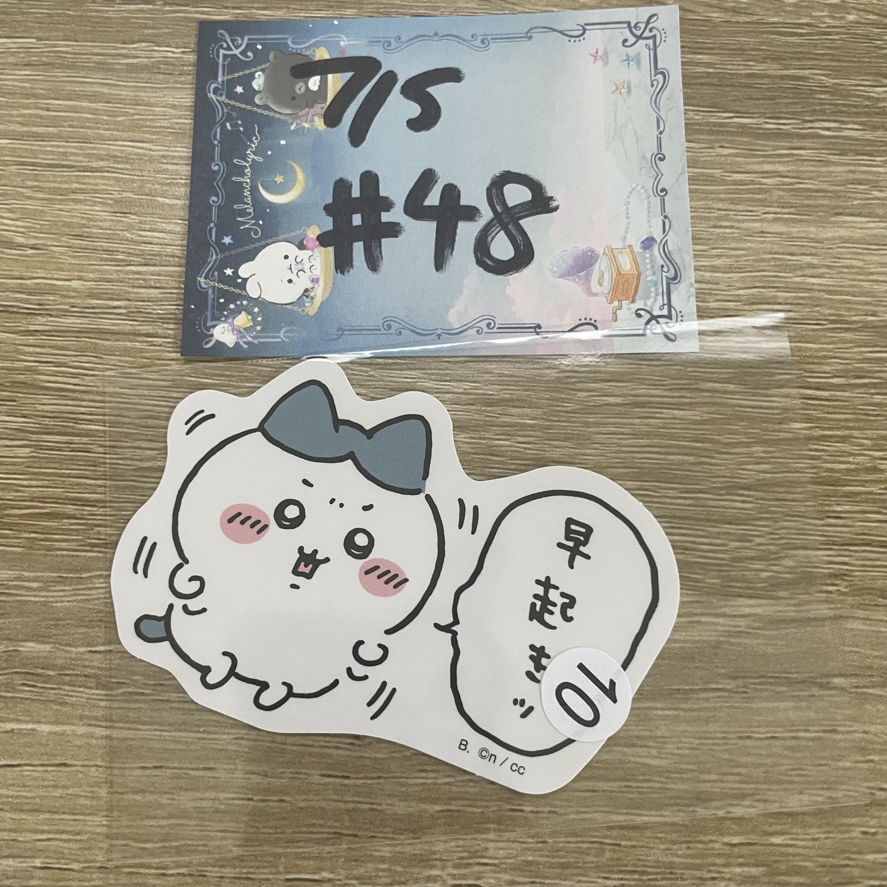 CHIIKAWA 八字貓 貼紙#48