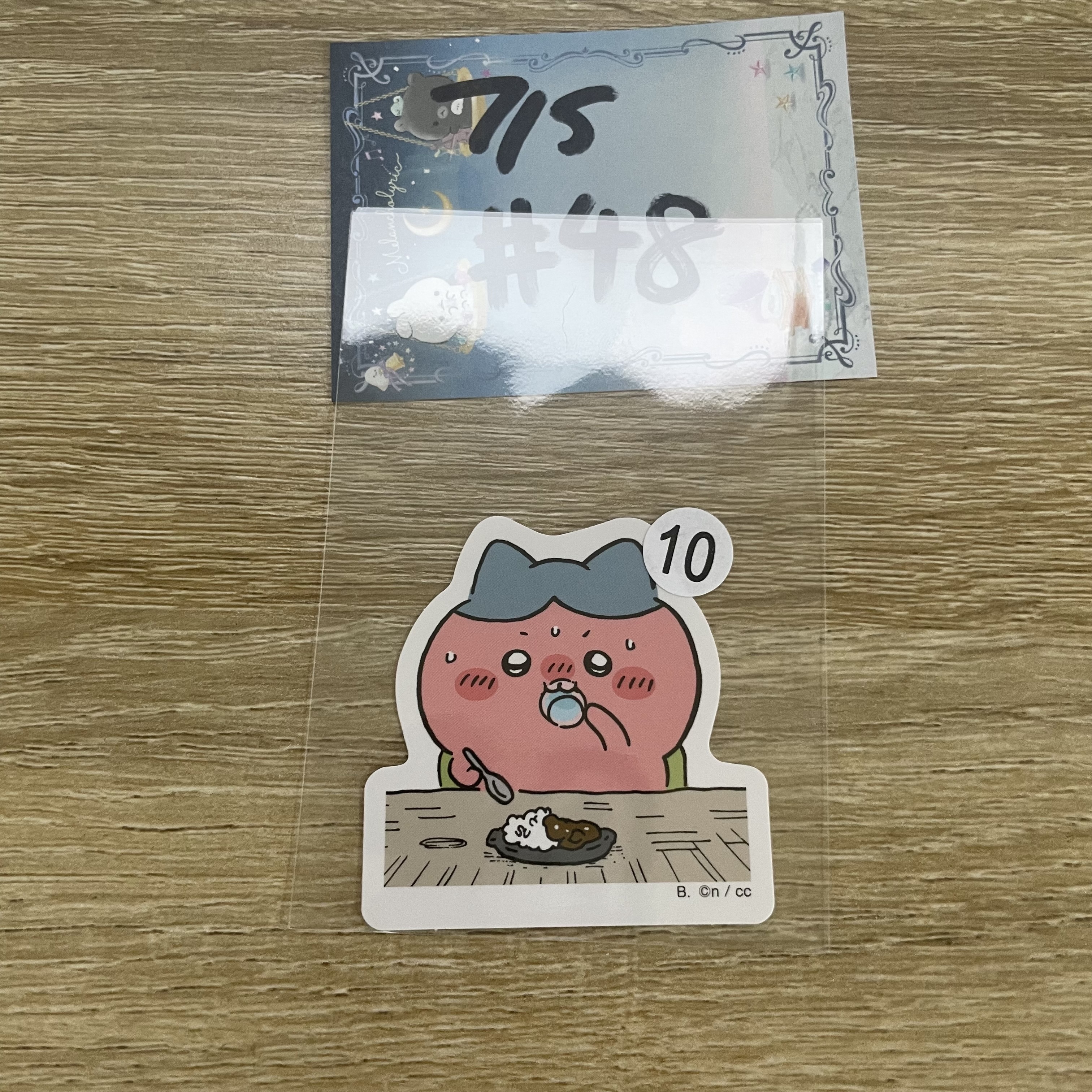 CHIIKAWA 八字貓 貼紙#48