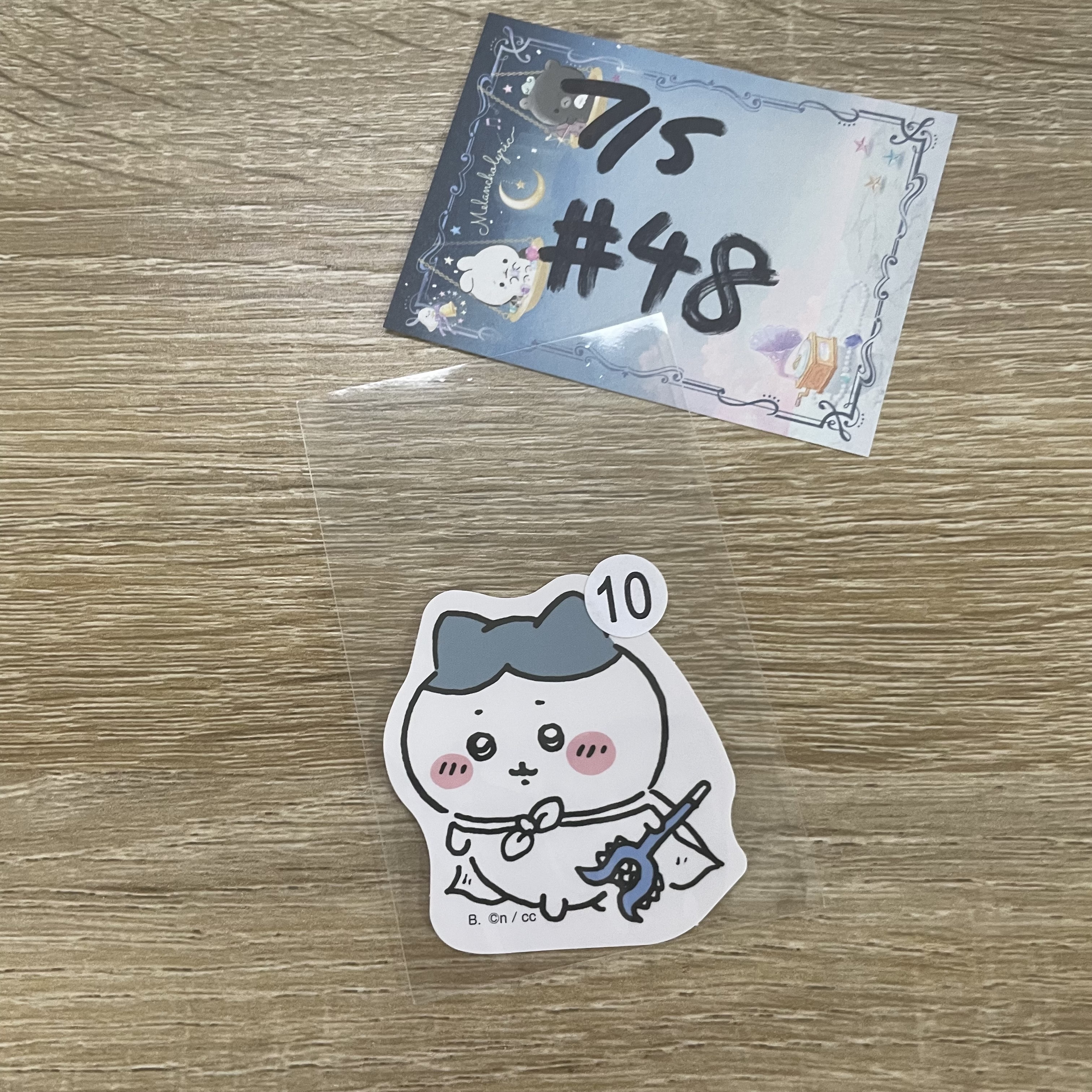 CHIIKAWA 八字貓 貼紙#48
