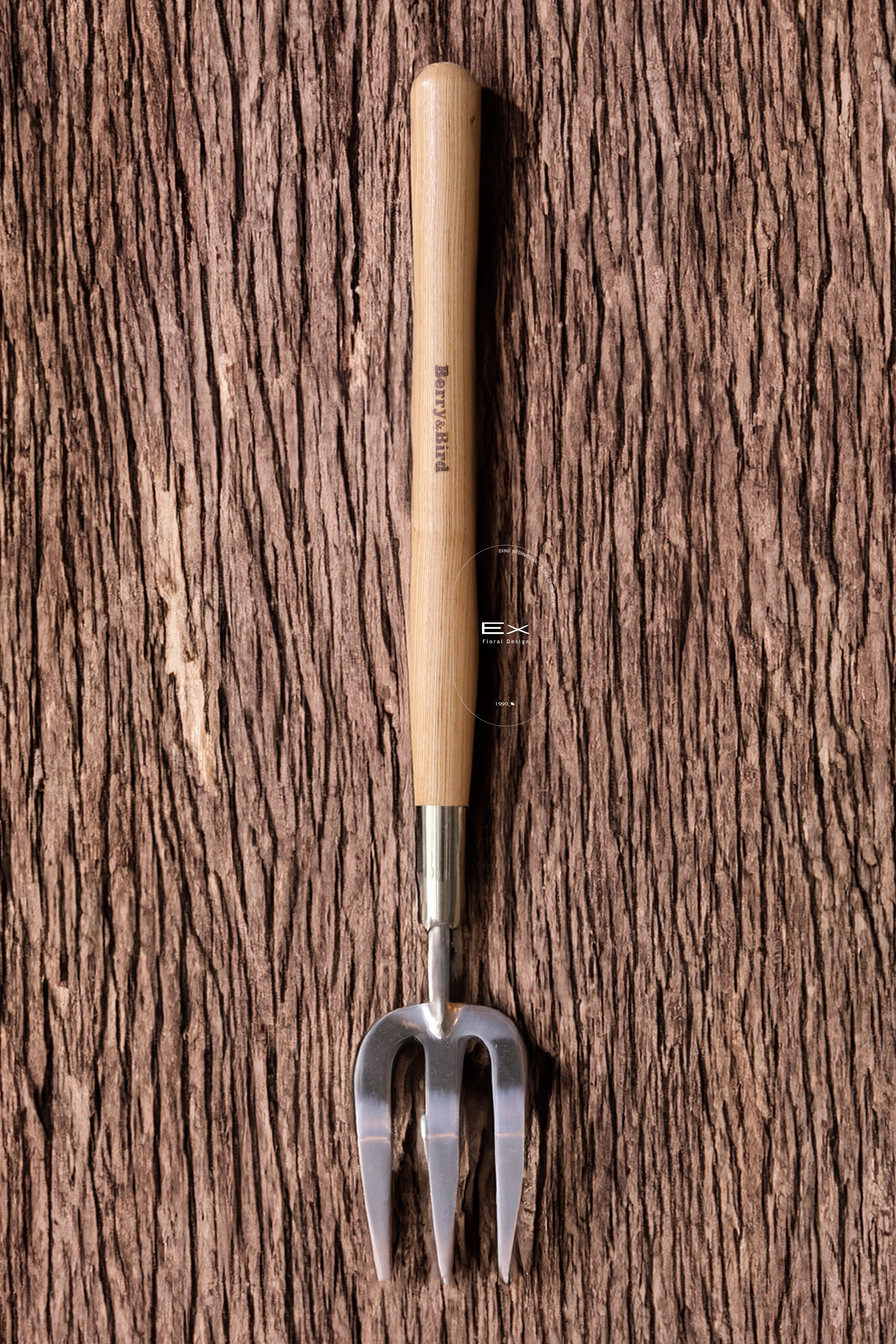 中柄手叉｜Berry & Bird 園藝工具