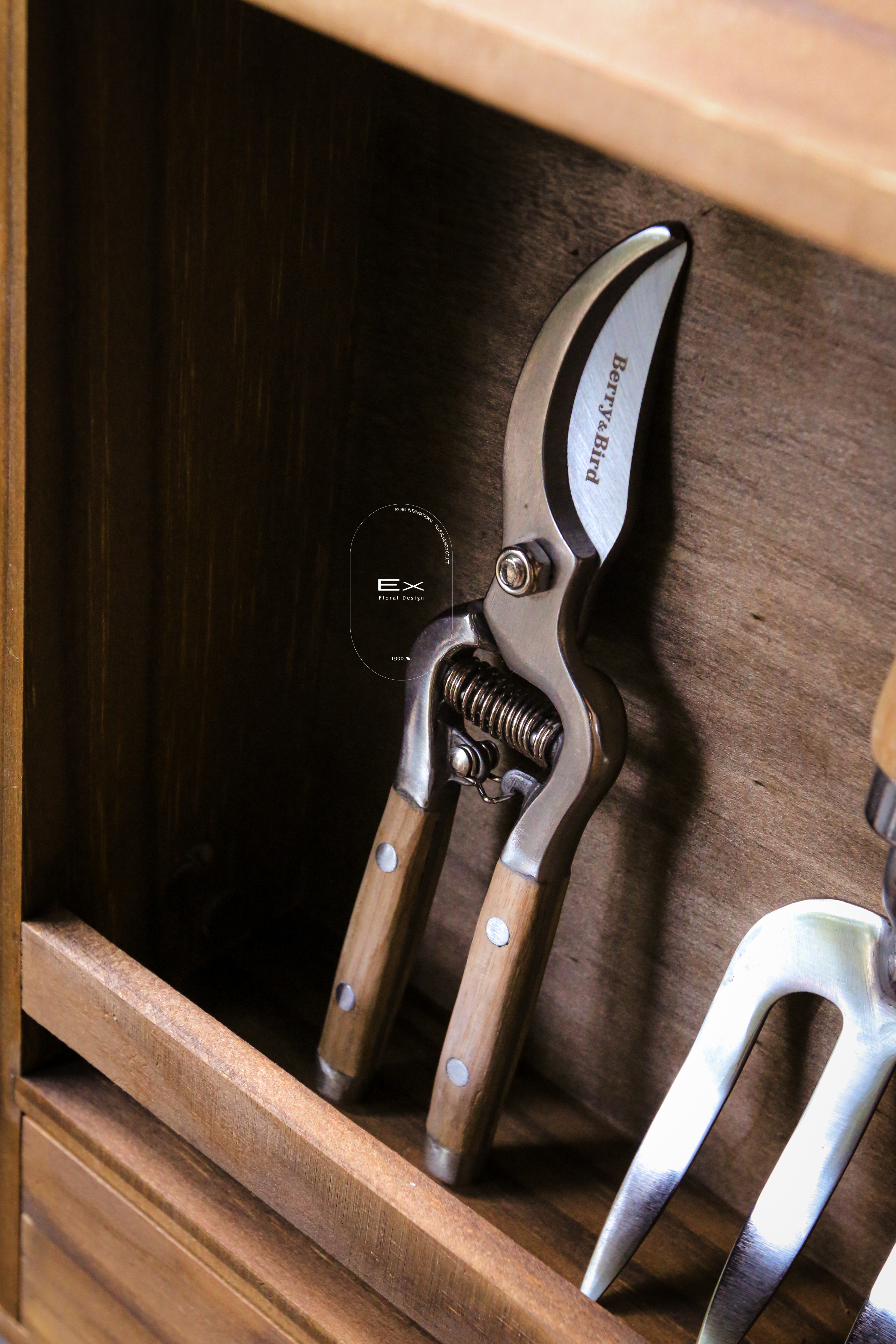 不銹鋼復古修枝剪｜Berry & Bird 園藝工具