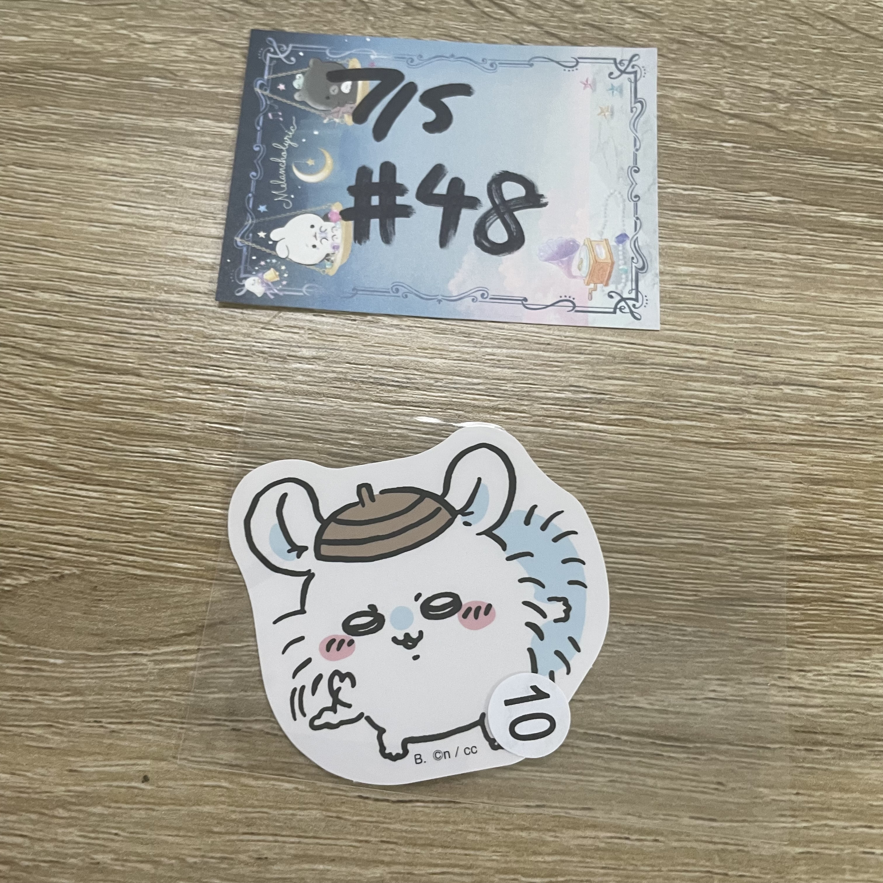 CHIIKAWA 飛鼠 貼紙#48