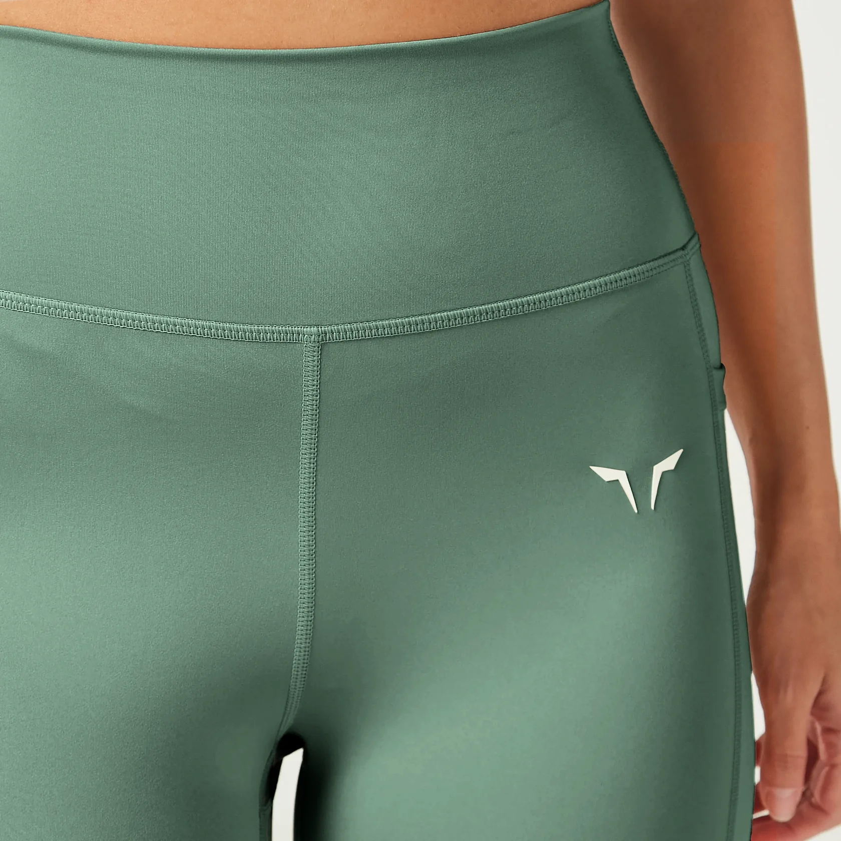 Essential高腰LEGGINGS 27 吋（森林綠）