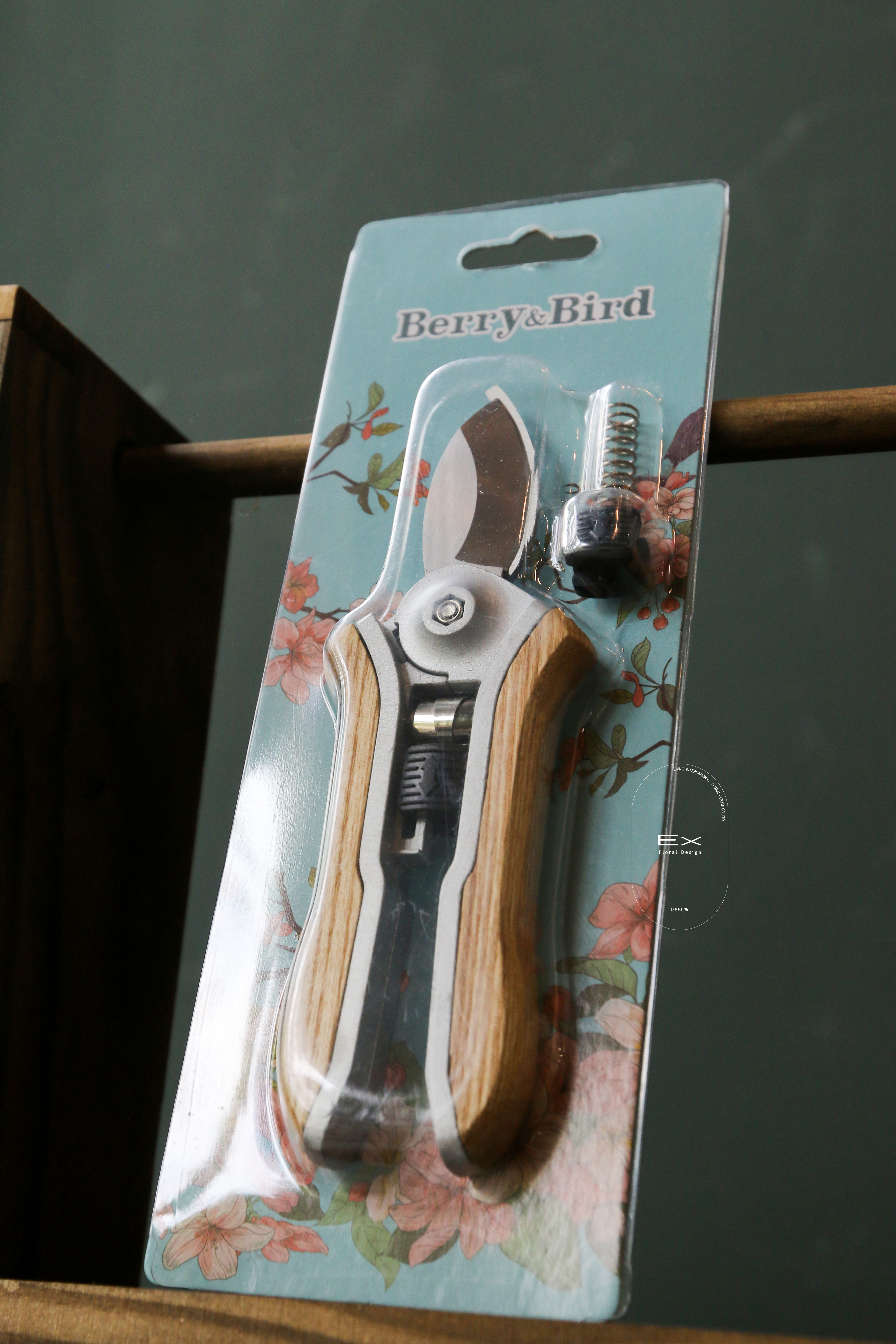 木柄迷你修枝剪｜Berry & Bird 園藝工具