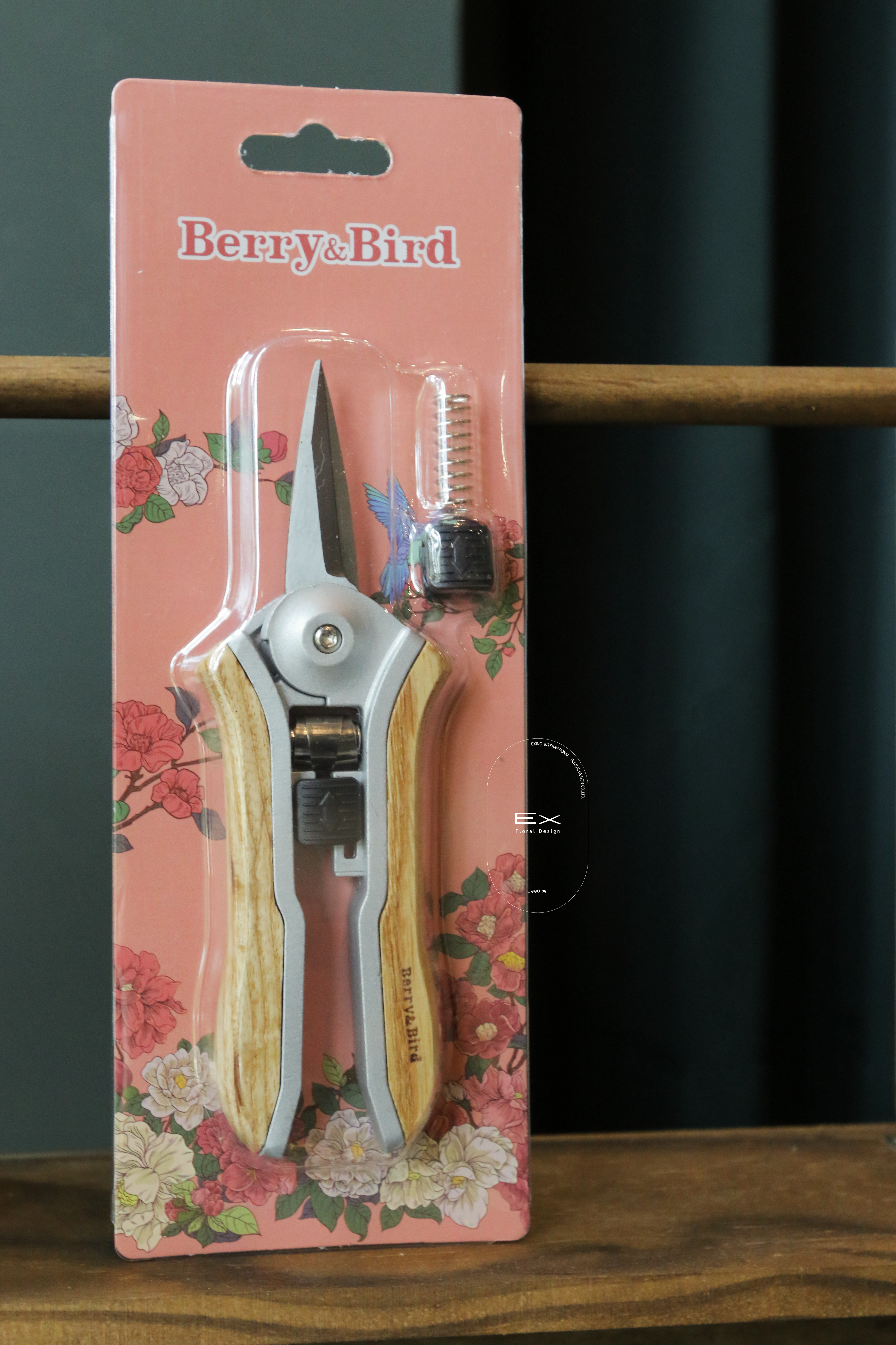 木柄花枝剪｜Berry & Bird 園藝工具