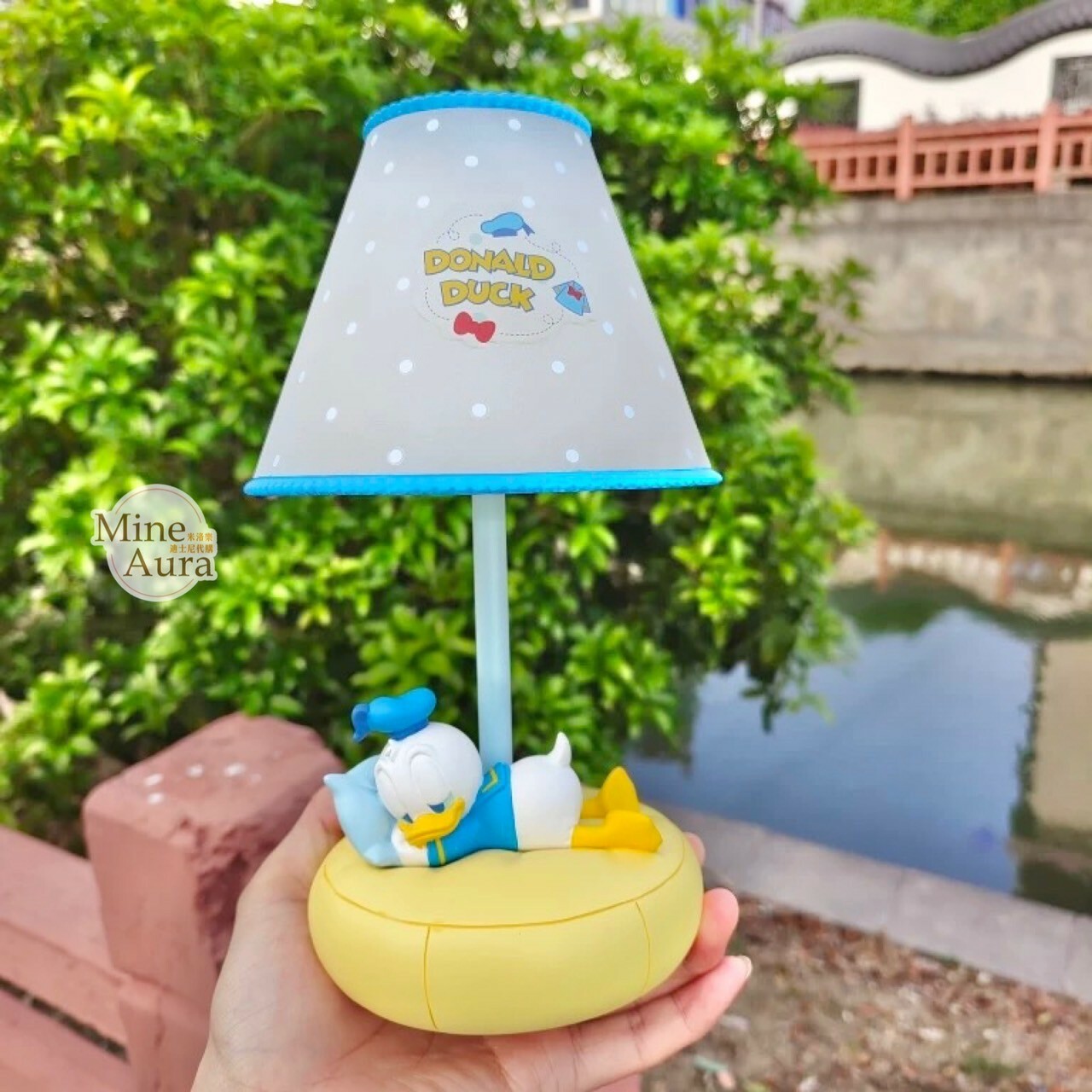 (限時特價) 唐老鴨 Donald 趴趴 趴姿 睡顏 造型 LED 桌燈 擺飾品 -上海迪士尼樂園