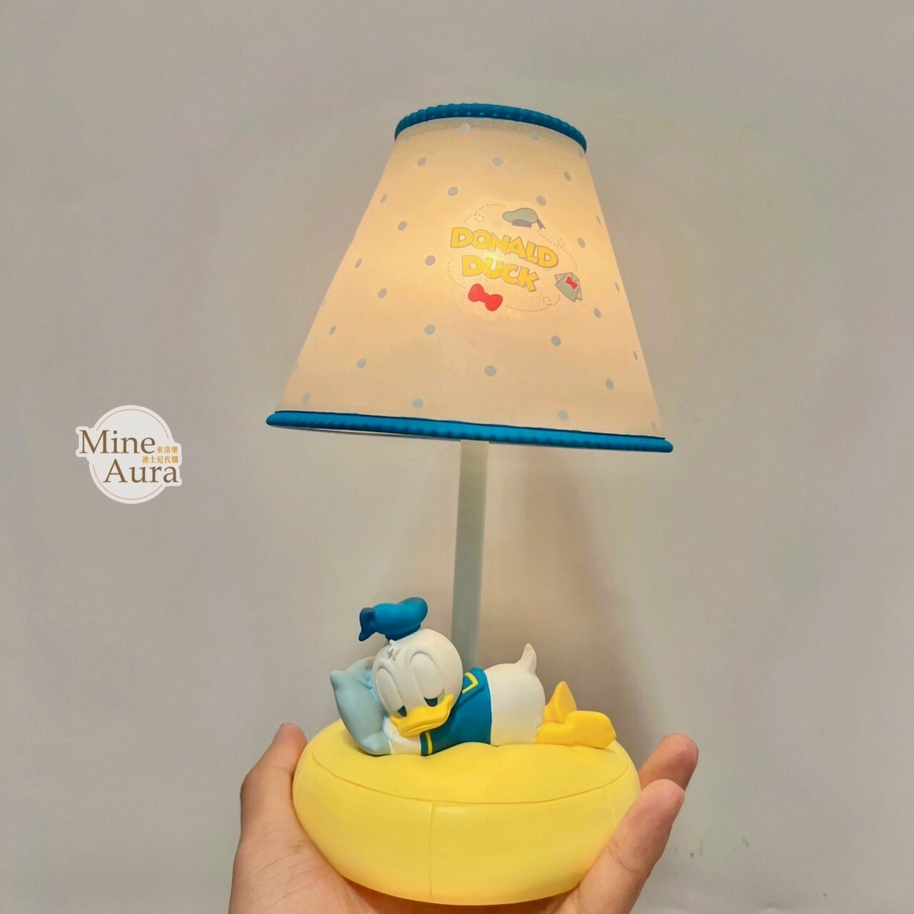 (限時特價) 唐老鴨 Donald 趴趴 趴姿 睡顏 造型 LED 桌燈 擺飾品 -上海迪士尼樂園