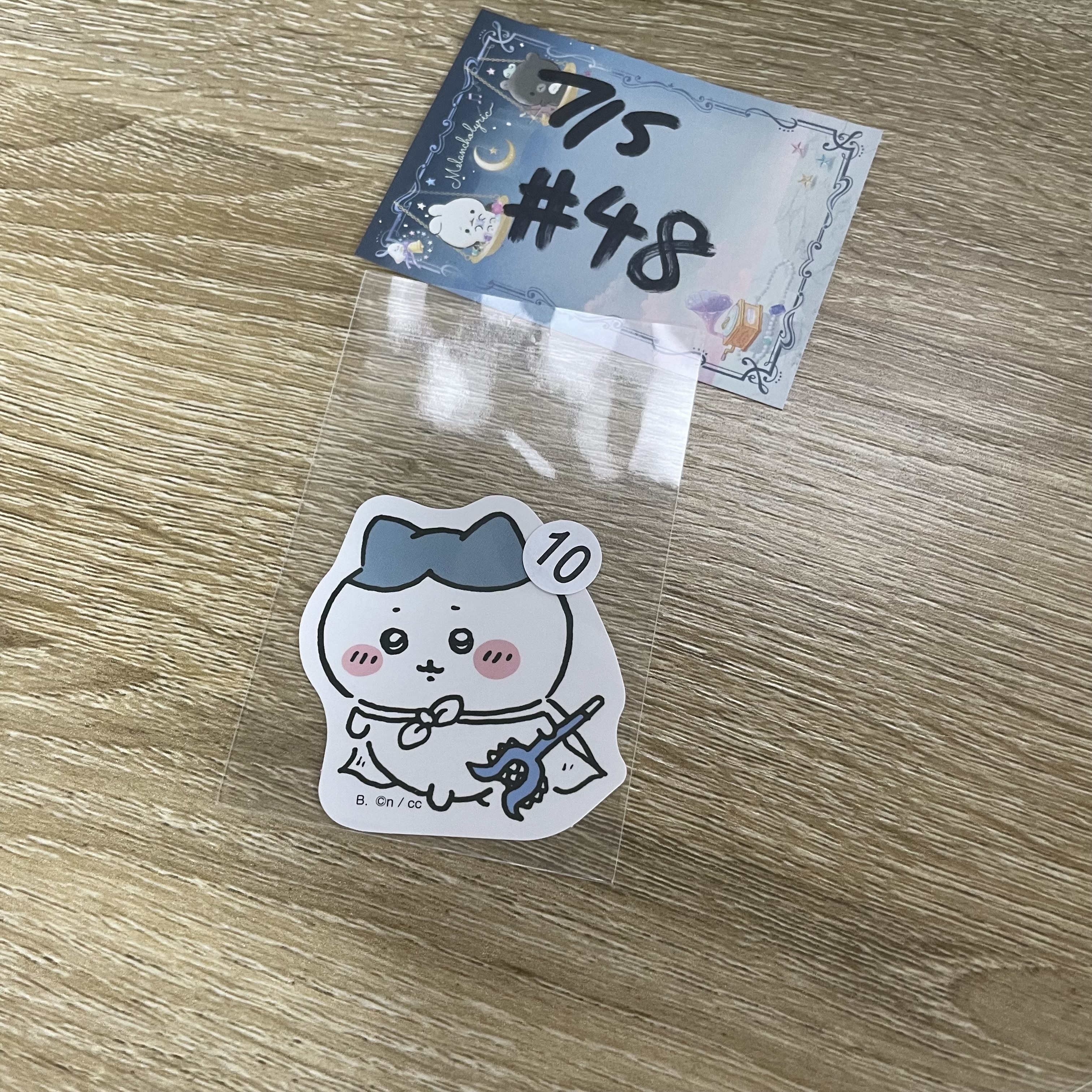 CHIIKAWA 八字貓 貼紙#48