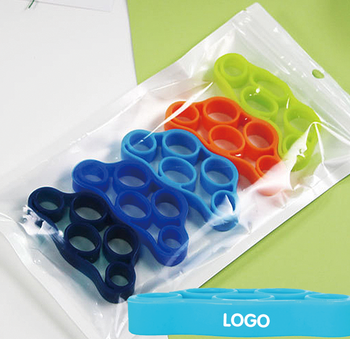 訂製矽膠手指拉力器6.6LB/8.8LB/11LB 升級送全彩LOGO HLX-0080