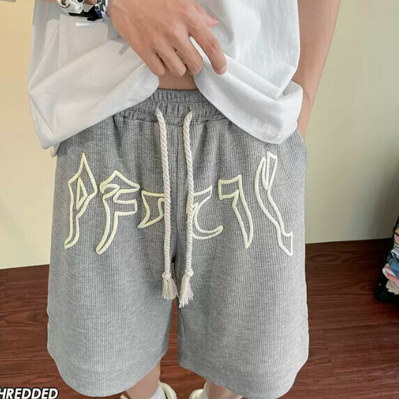 Sweatpants for men (gray (waffle) [size S_3XL] (contact customer service to confirm the shipping size after placing an order))