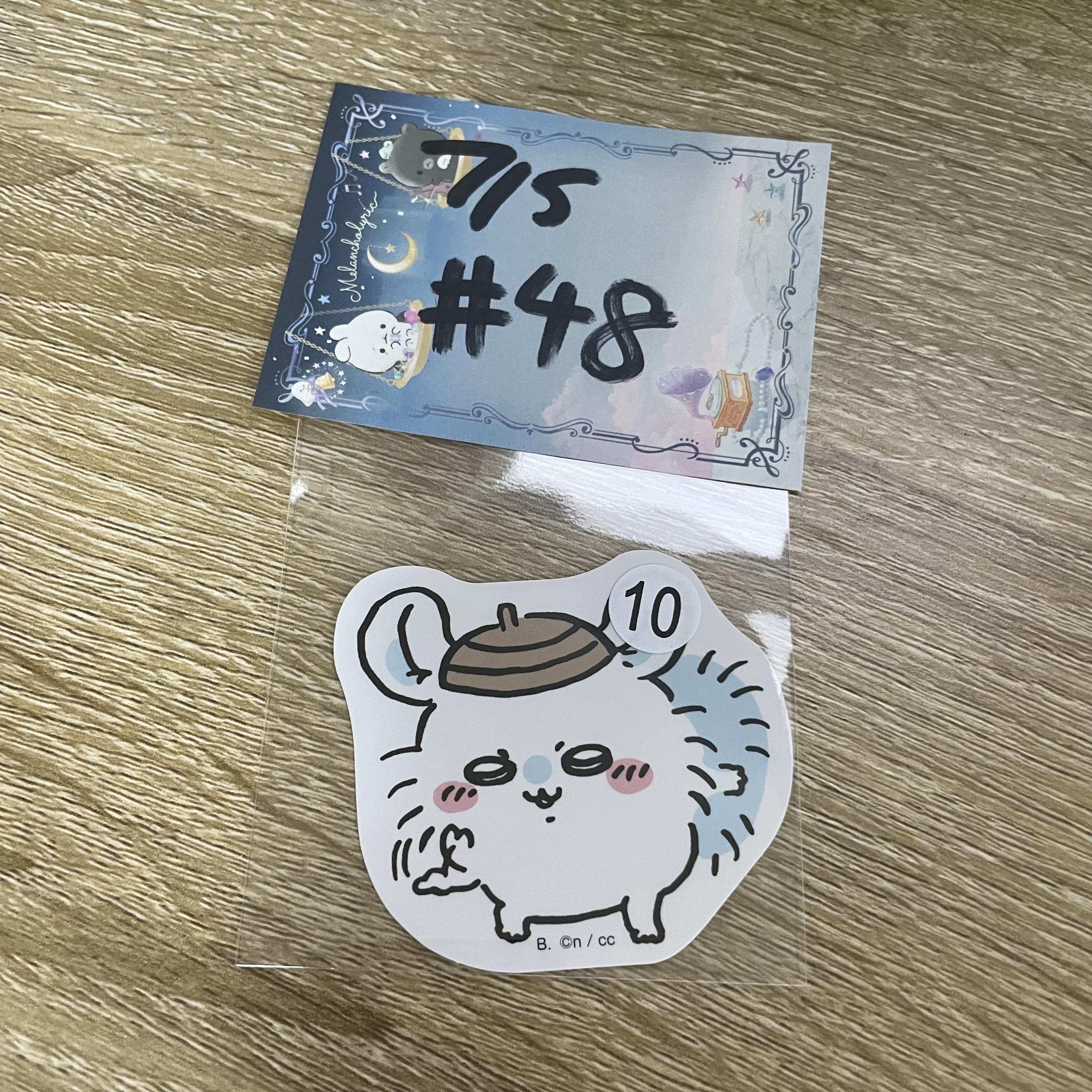 CHIIKAWA 飛鼠 貼紙#48