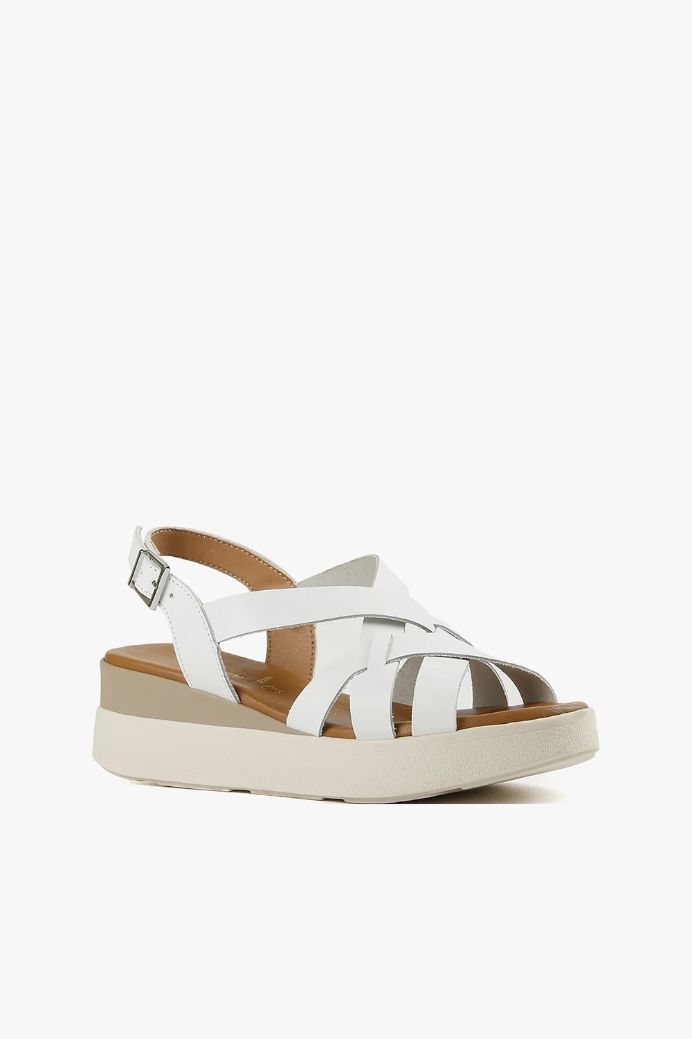 Woven Cross 西班牙製編織輕量厚底涼鞋